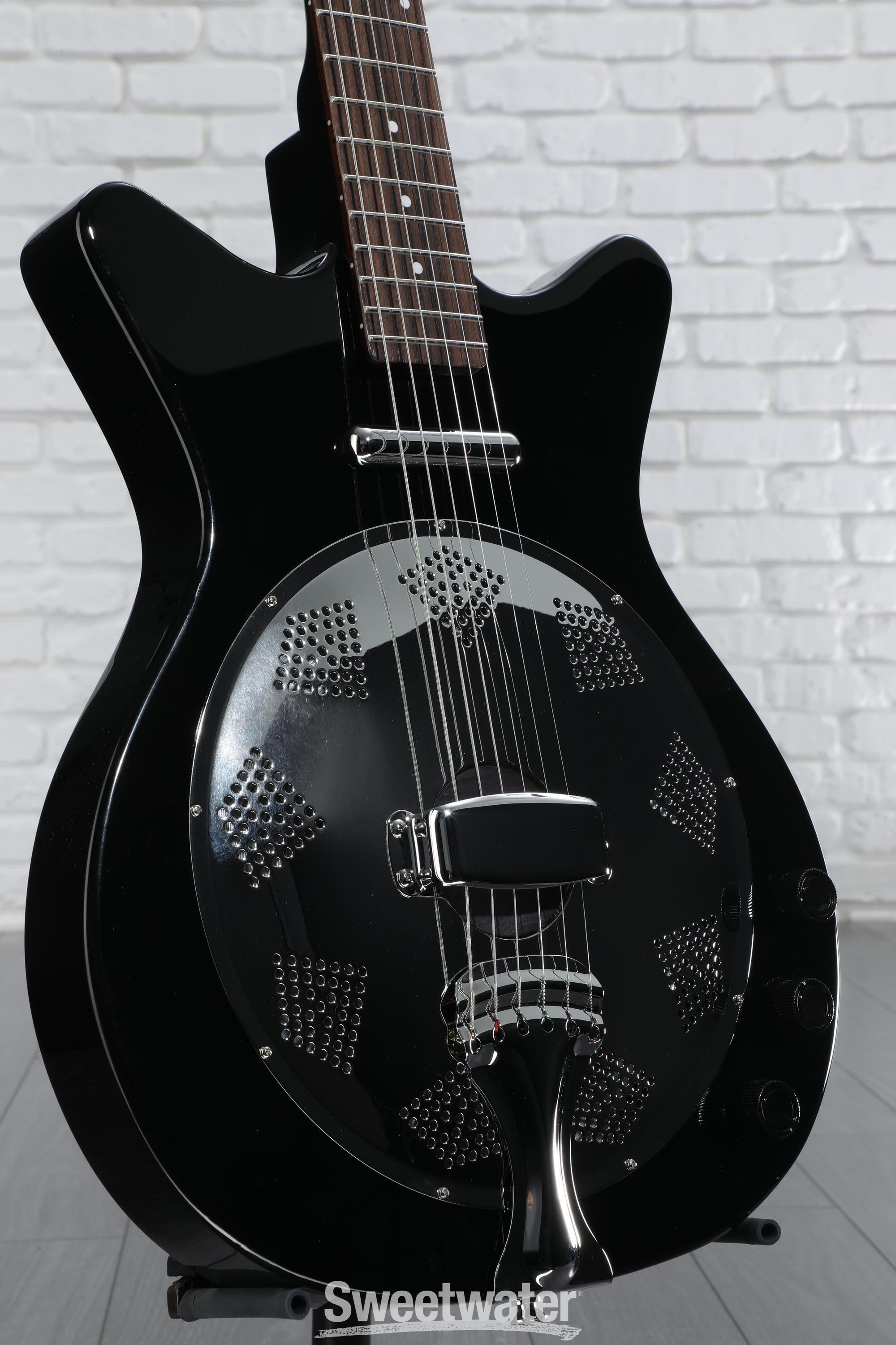 Danelectro '59 Resonator Guitar - Black | Sweetwater