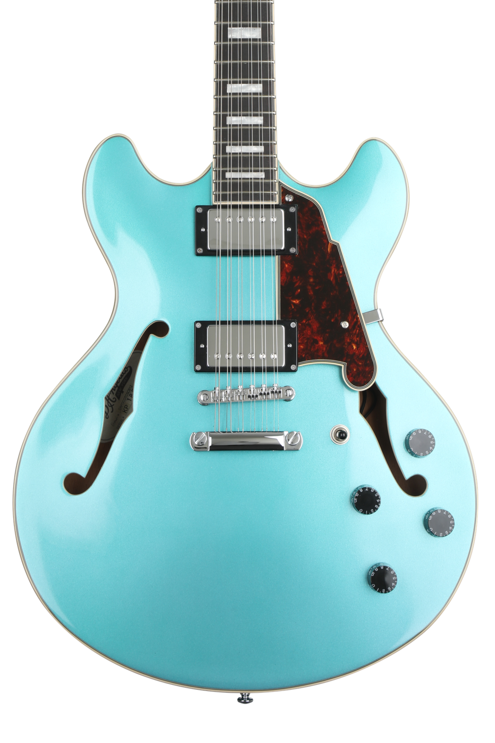 D'Angelico Premier DC 12-String - Ocean Turquoise | Sweetwater