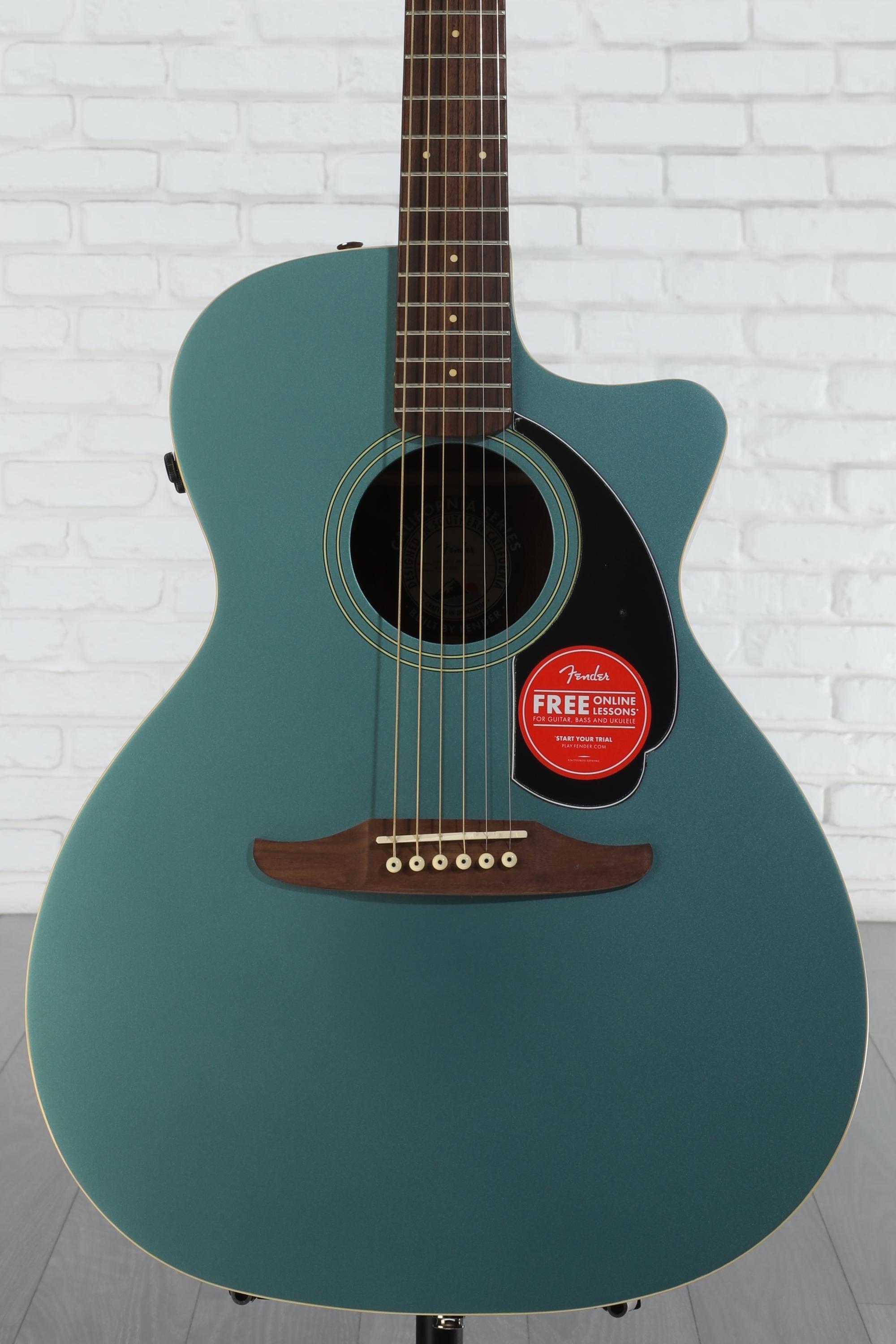 Fender Newporter Player Acoustic-electric Guitar - Tidepool