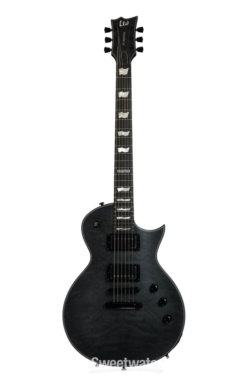 ESP LTD Eclipse 40th Anniversary - See Thru Black Satin | Sweetwater