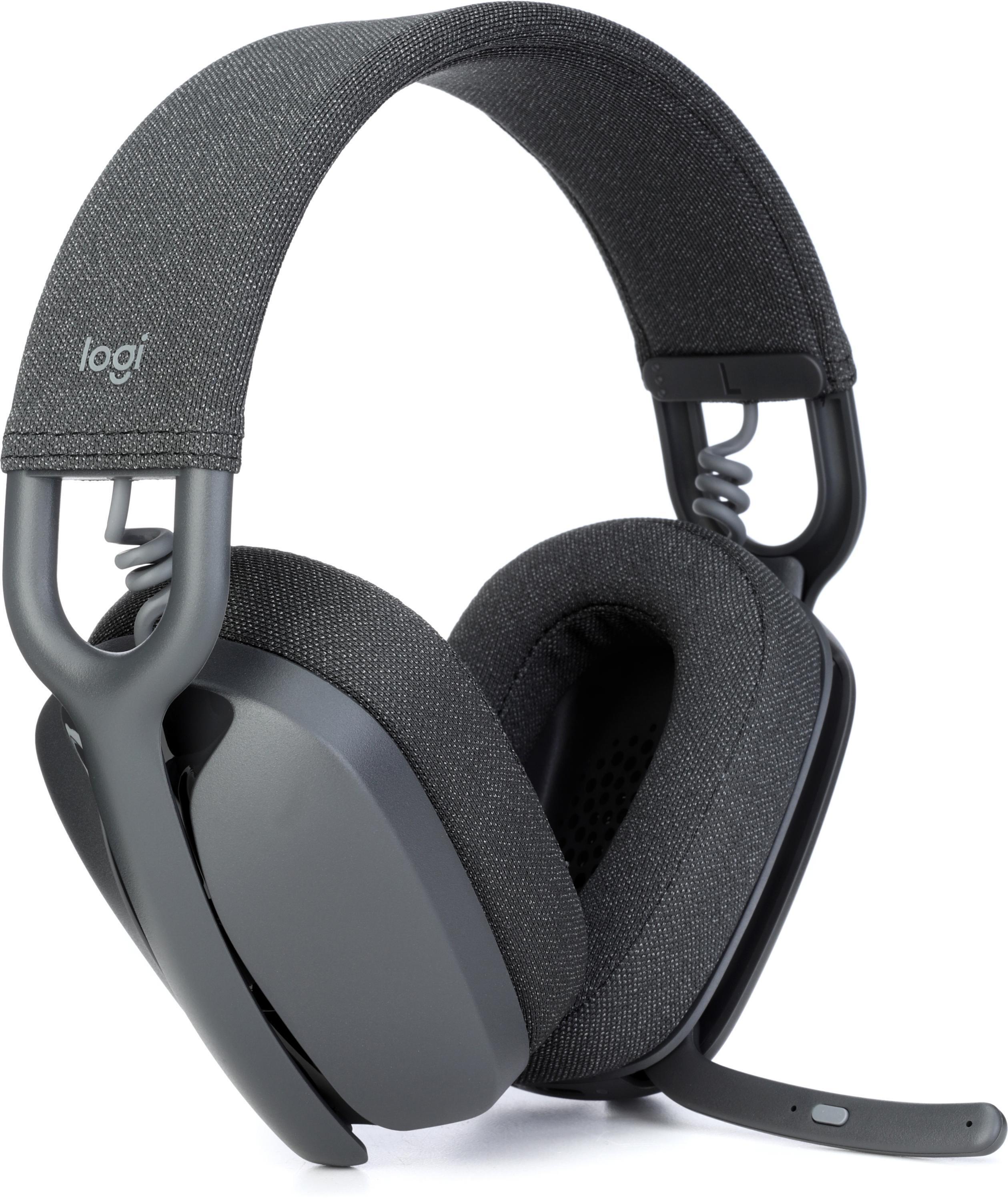 logicool logitech zone vive 100 ゾーンバイブ Zone Vibe 100 Wireless Over the Ear Headphones | Logitech