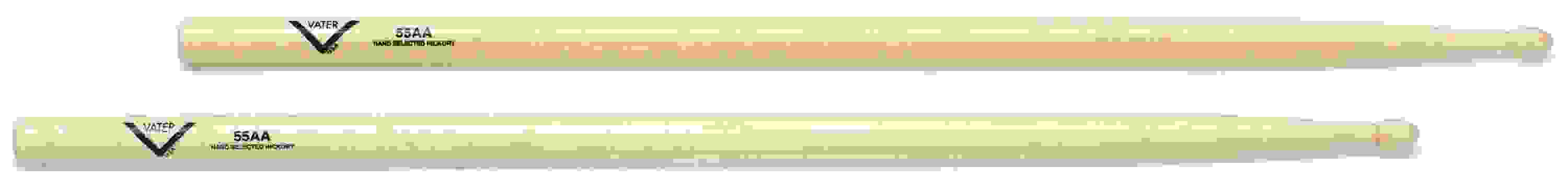 Vater American Hickory Drumsticks - 55A - Wood Tip