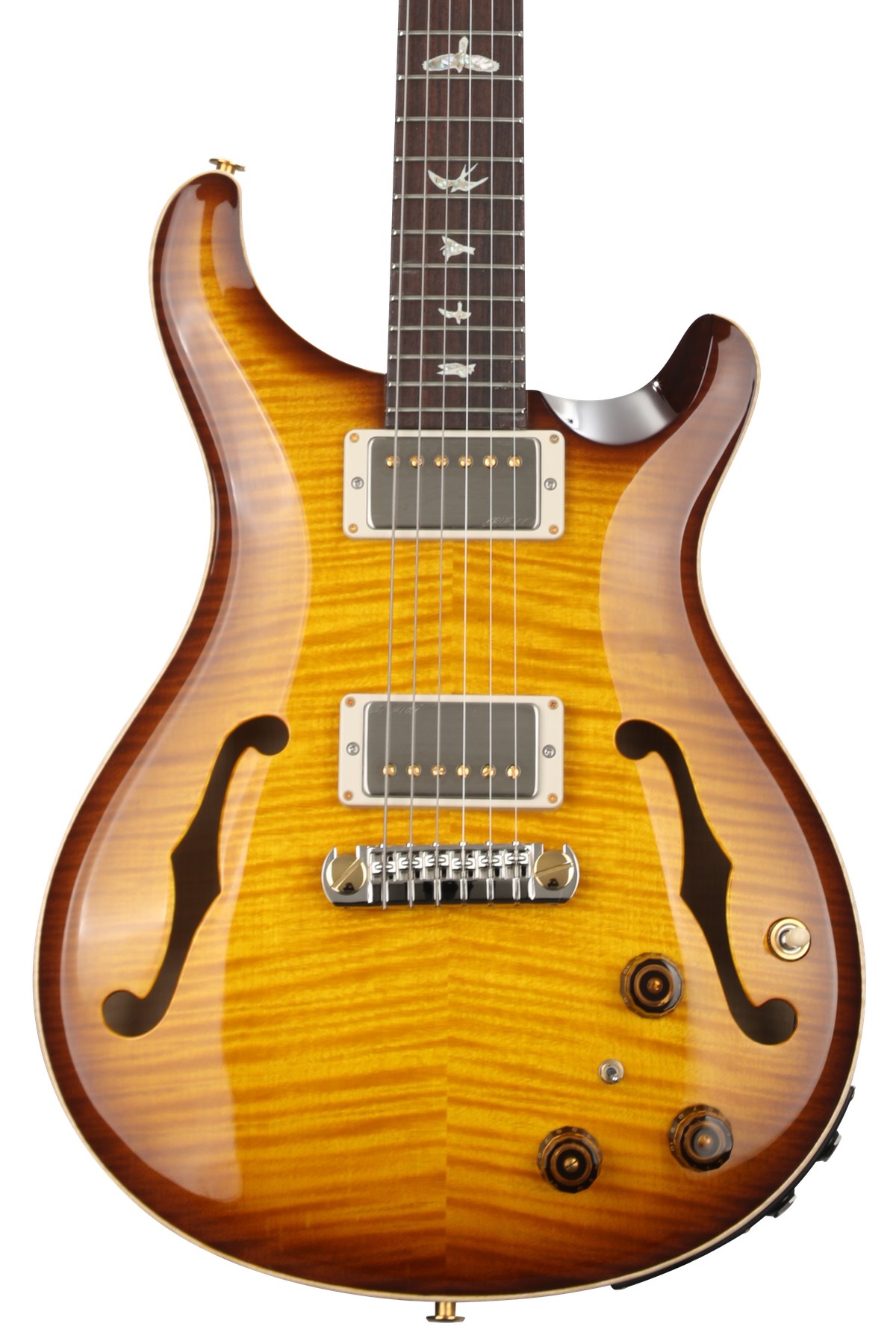 PRS Hollowbody II Piezo Electric Guitar - McCarty Tobacco Sunburst