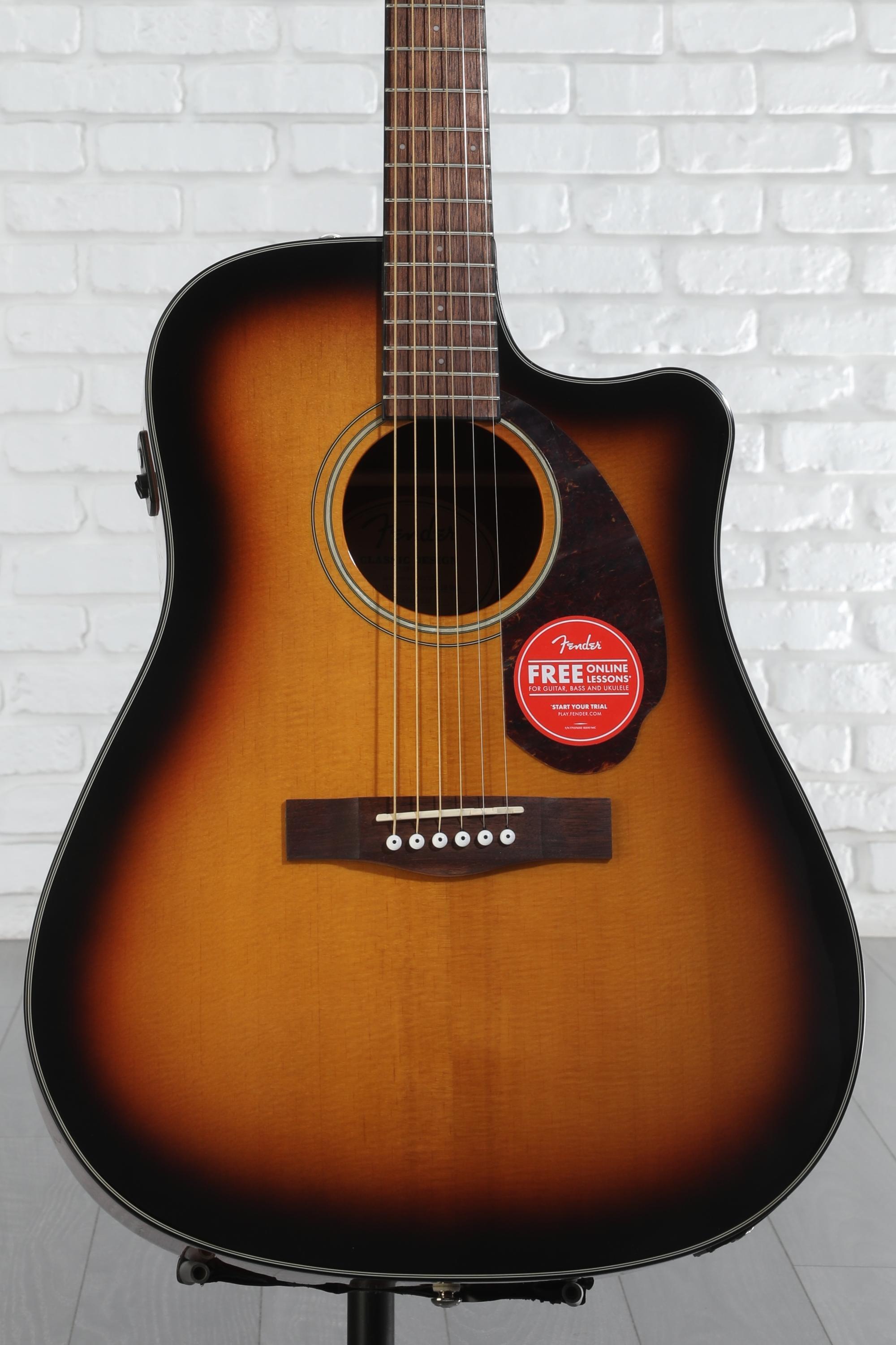 送料込み　Fender アコースティックCD140SC Amazon | Fender エレキアコースティックギター CD-140SCE