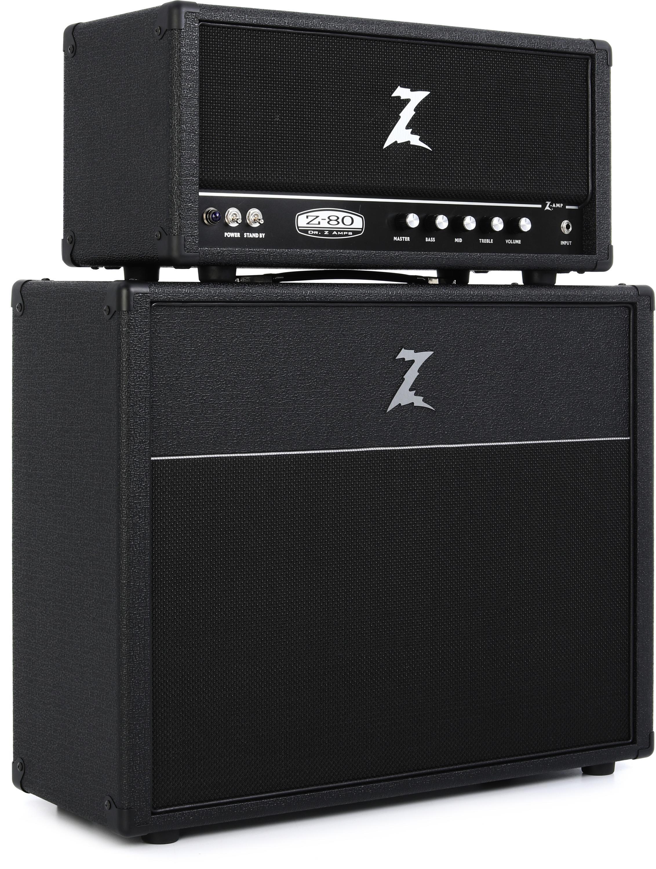 Dr. Z Z-80 Set 80-watt Tube Amplifier Head and 2 x 12-inch Cabinet Bundle