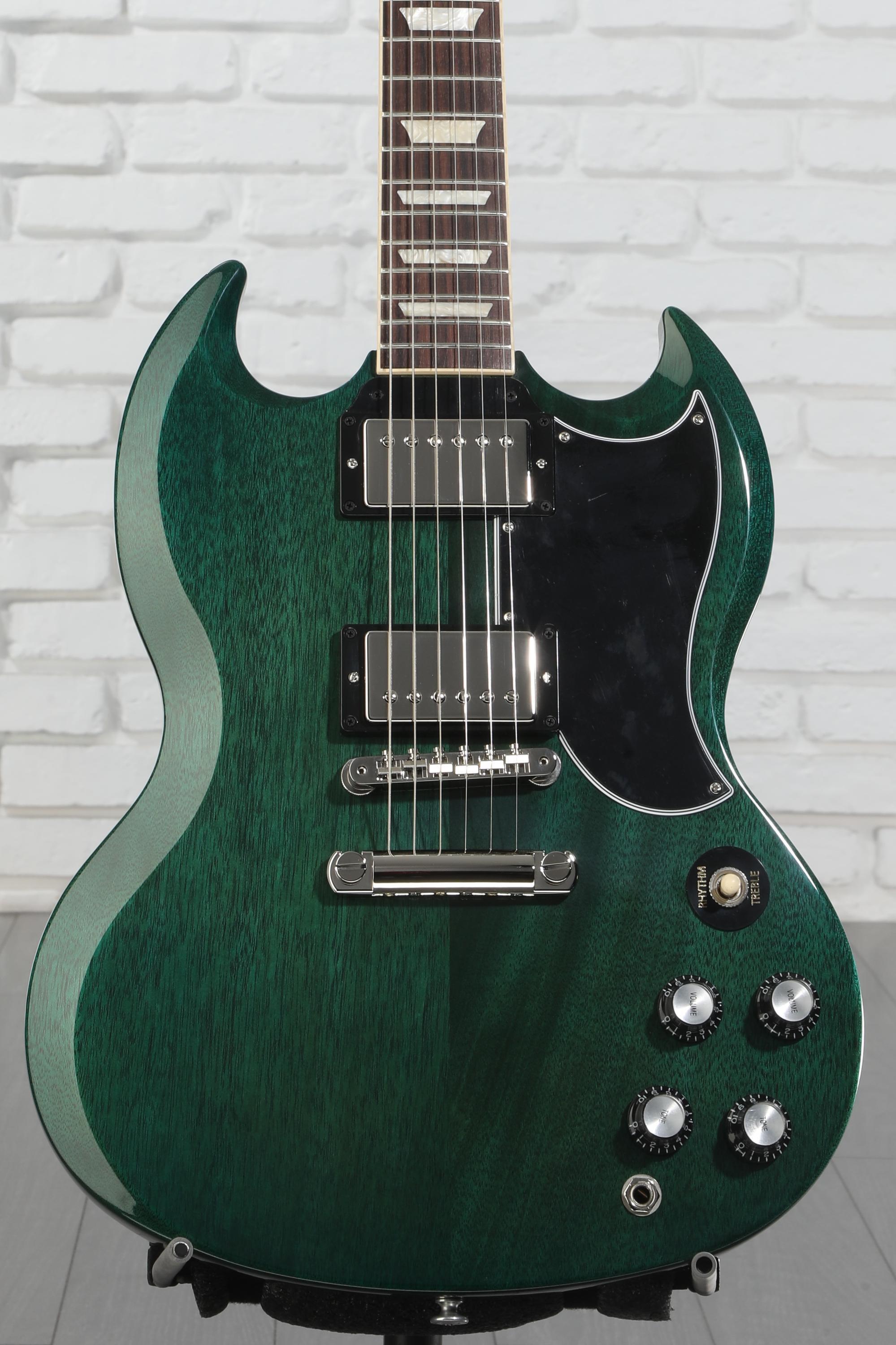 Gibson SG Standard '61 Electric Guitar - Translucent Teal | Sweetwater