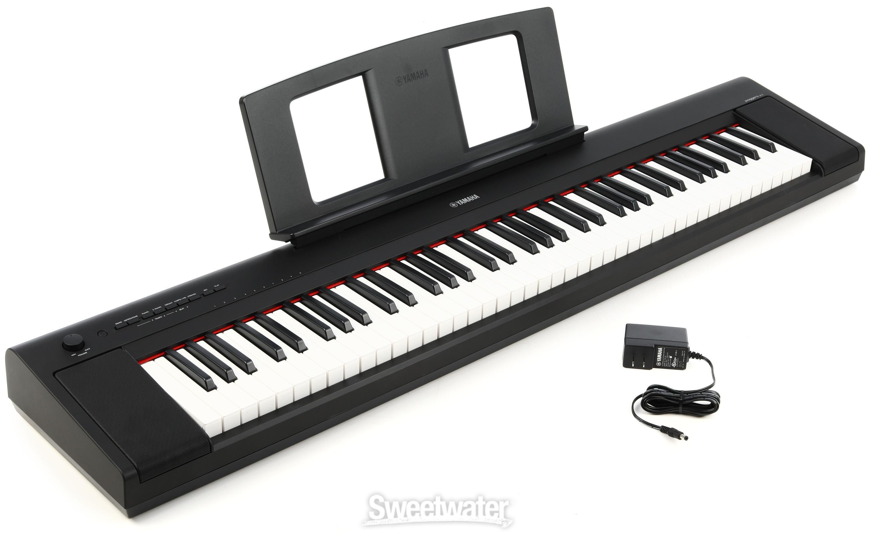 Yamaha Piaggero NP-35 76-key Portable Piano - Black | Sweetwater