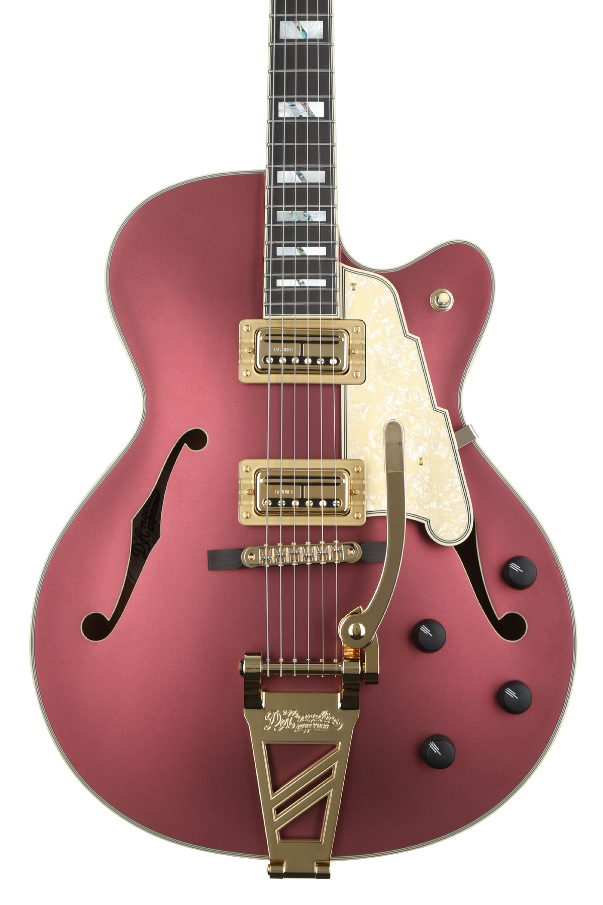 DEELUXE DEMON 美品 D'Angelico Deluxe DH Limited Edition Matte Plum – Empire Guitars