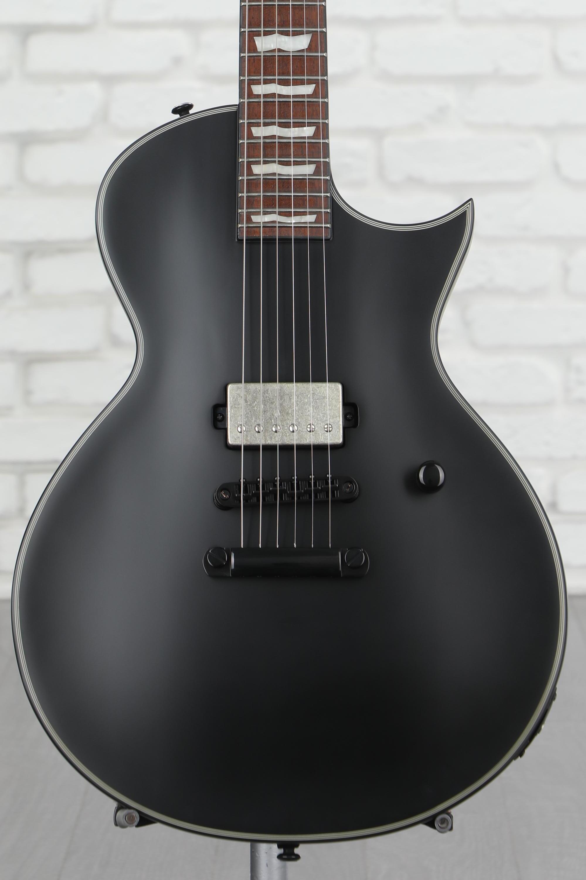 ESP LTD EC-201 Electric Guitar - Black Satin | Sweetwater