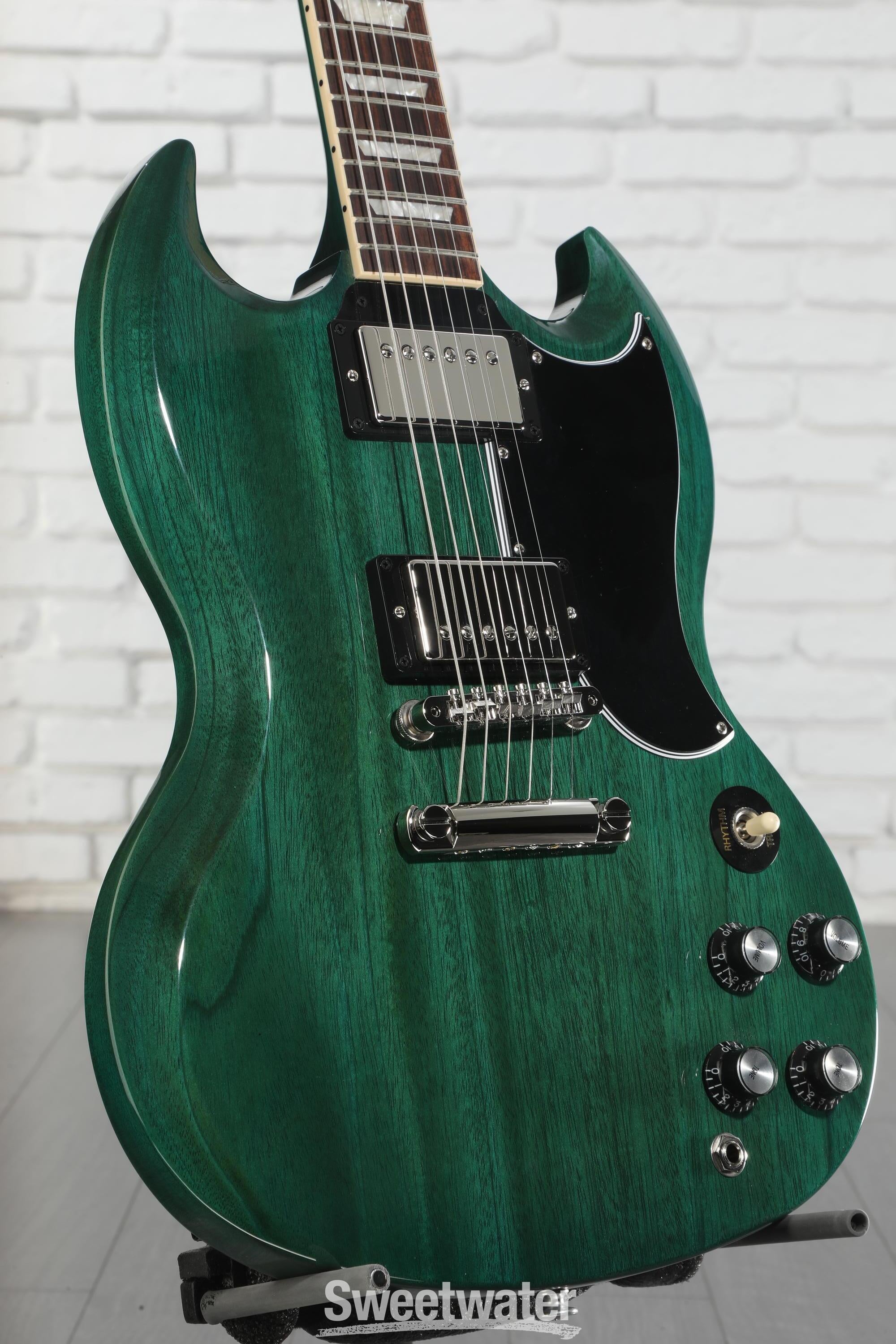 ギター Gibson SG Standard Translucent Teal Gibson Add Some Color to Your Life