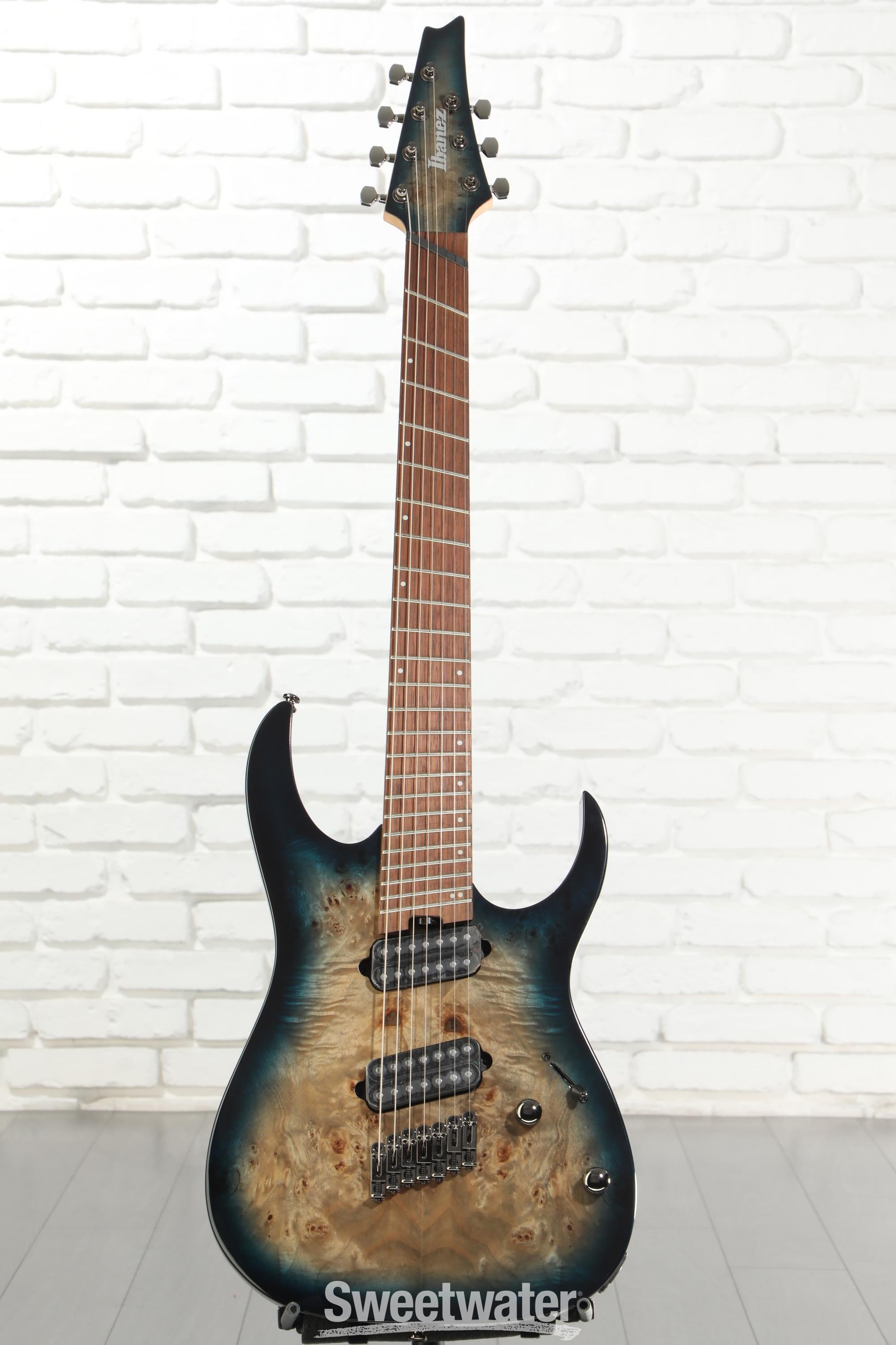 Ibanez RGMS7 7-string Electric Guitar - Cosmic Blue Starburst