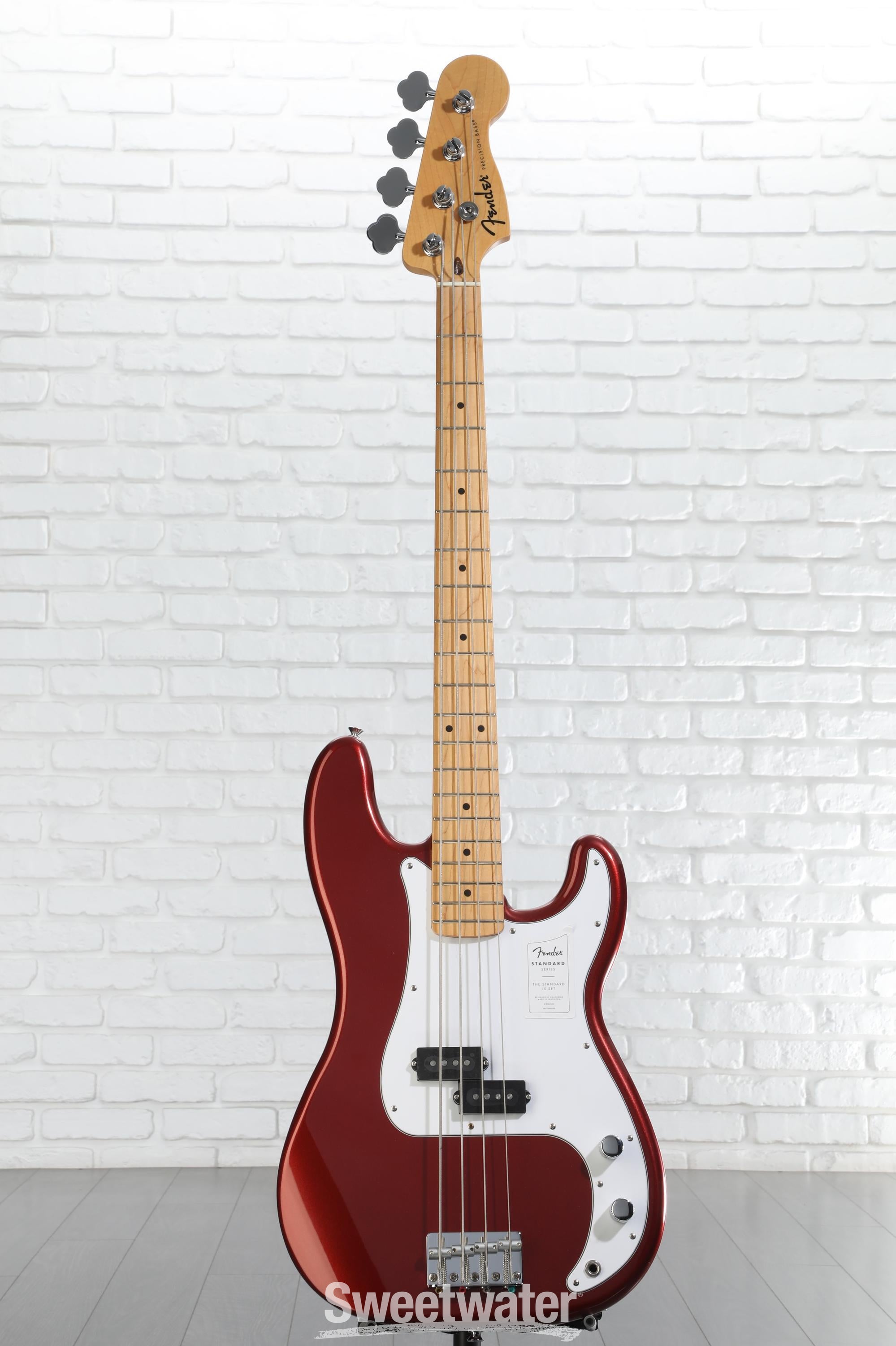 ベース Fender Standard Precision Bass Amazon.com: Fender Standard Precision Bass - Olympic White