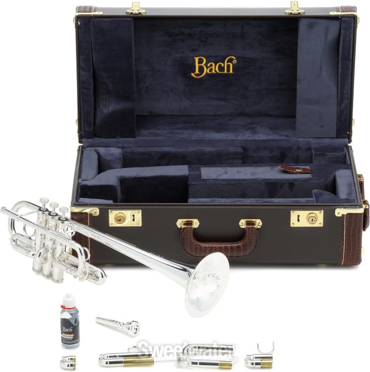 NEW MONTH SALE Pocket Trumpet 3 Valve's Shinning Brass with Mouthpiece and  Case 