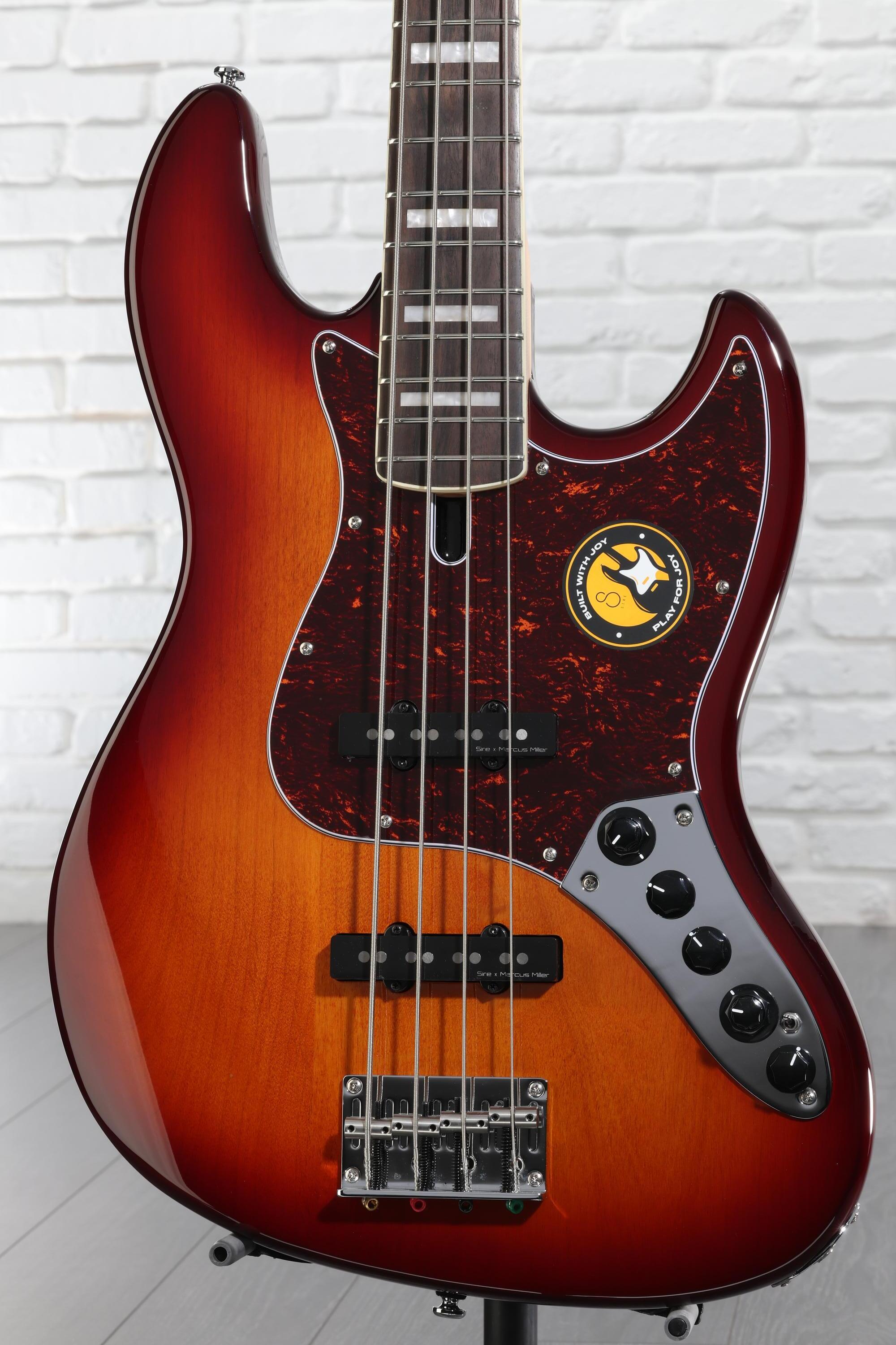 Sire Marcus Miller V7 Alder 4-string Bass Guitar - Tobacco
