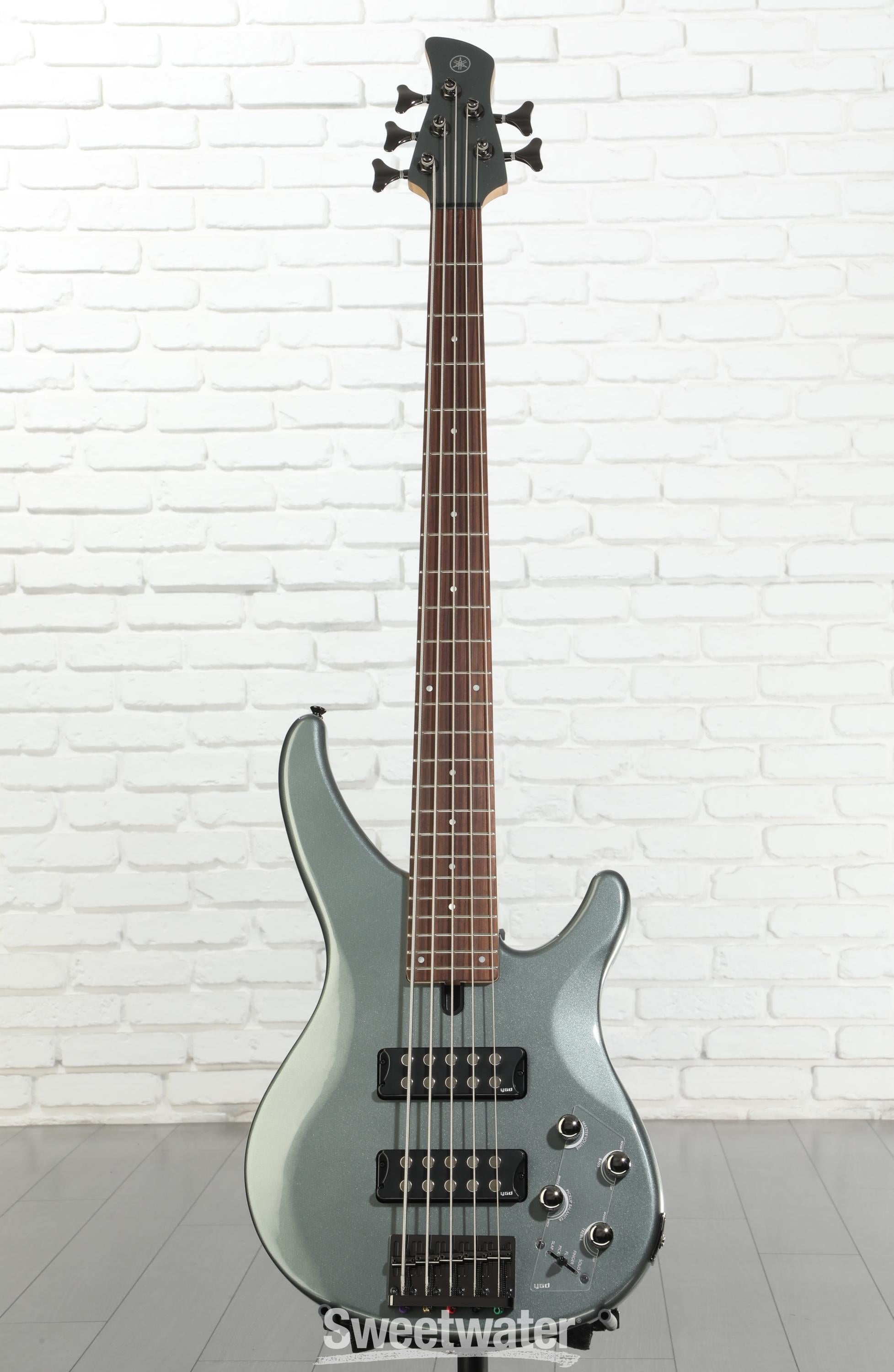 Yamaha TRBX305 5-string Bass Guitar - Mist Green | Sweetwater