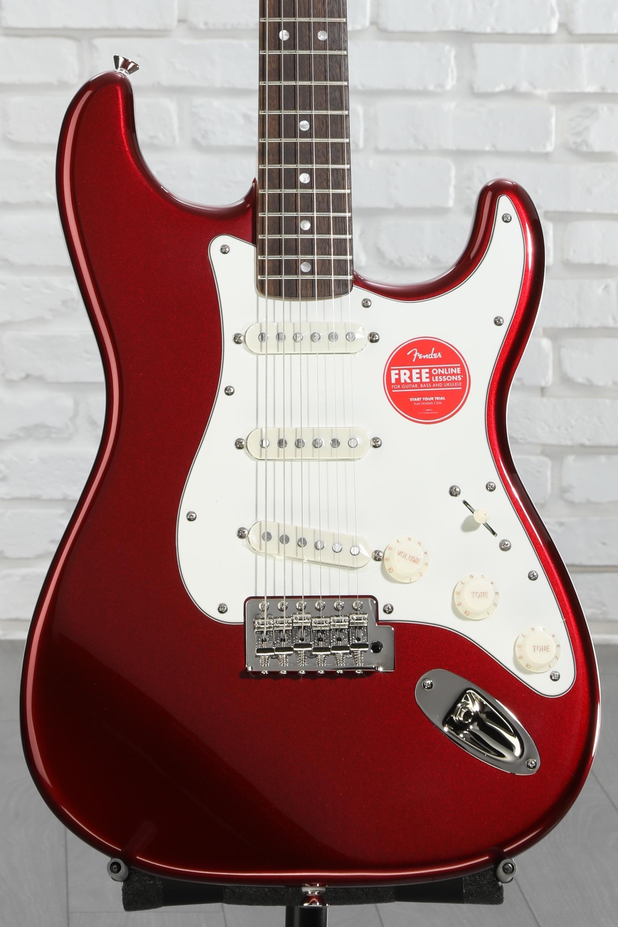Squier Classic Vibe '60s Stratocaster - Candy Apple Red | Sweetwater
