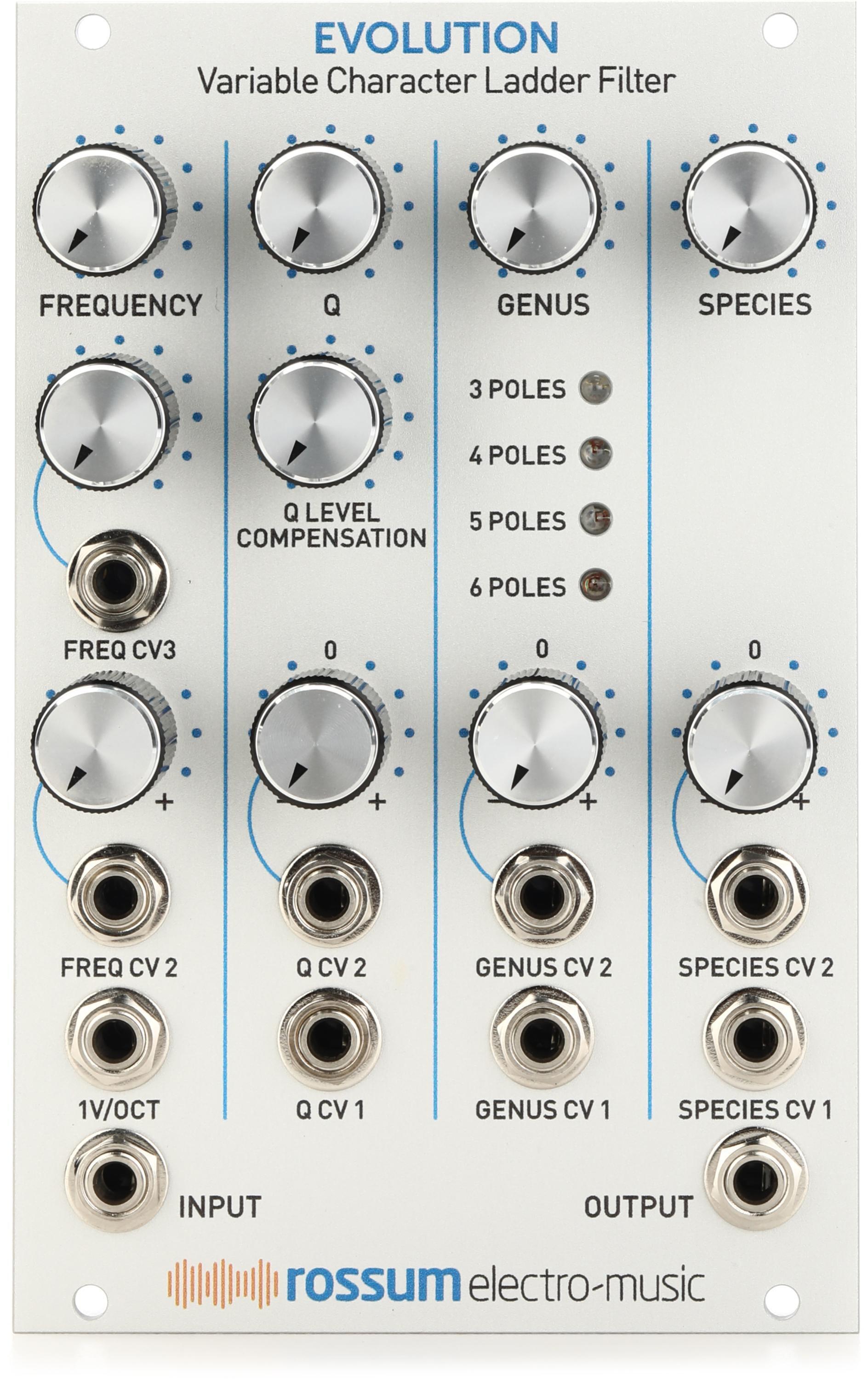 Rossum Electro-Music Evolution Eurorack Variable Character Ladder Filter  Module