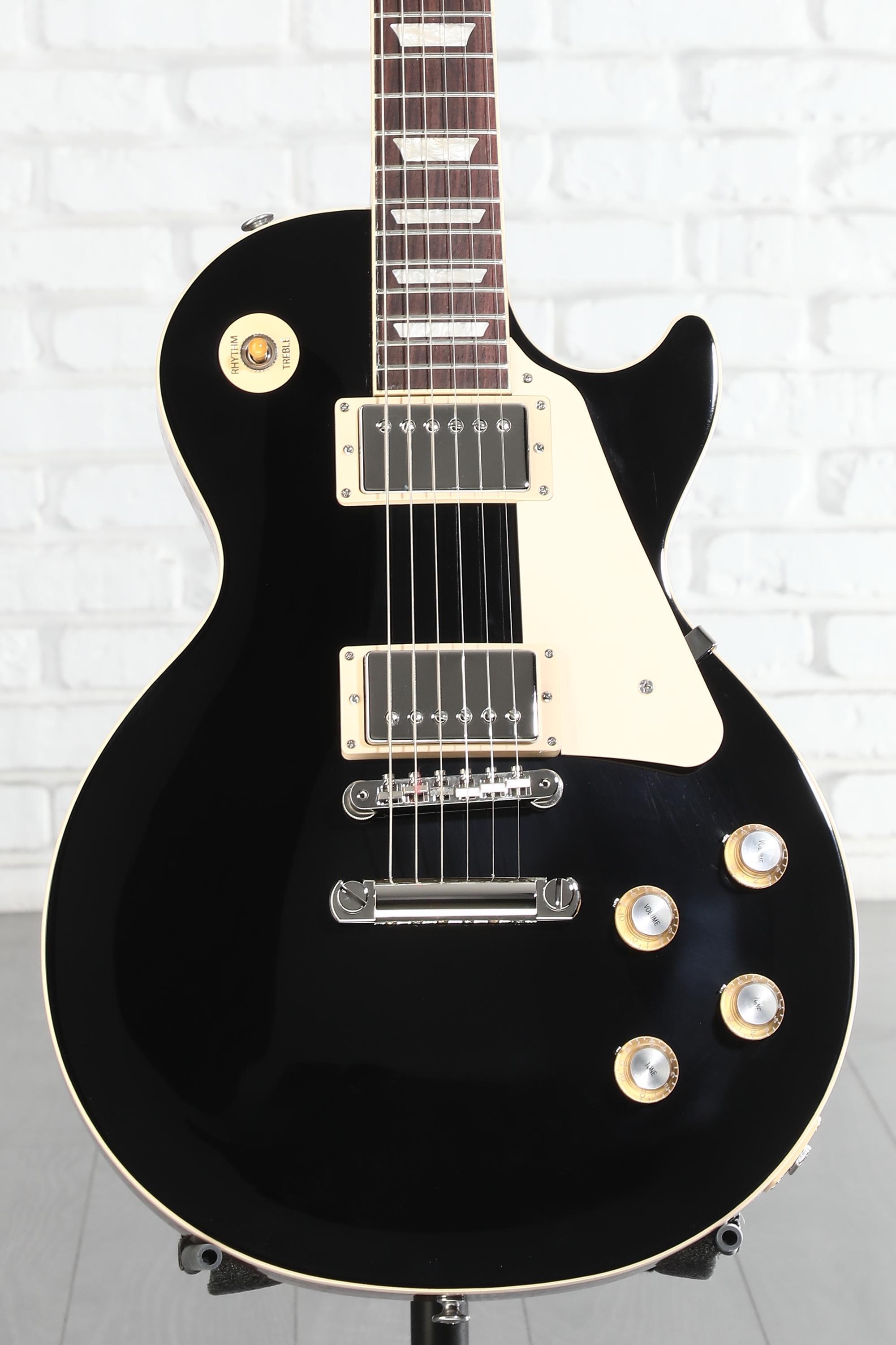 Gibson Les Paul Standard '60s Plain Top Electric Guitar - Ebony