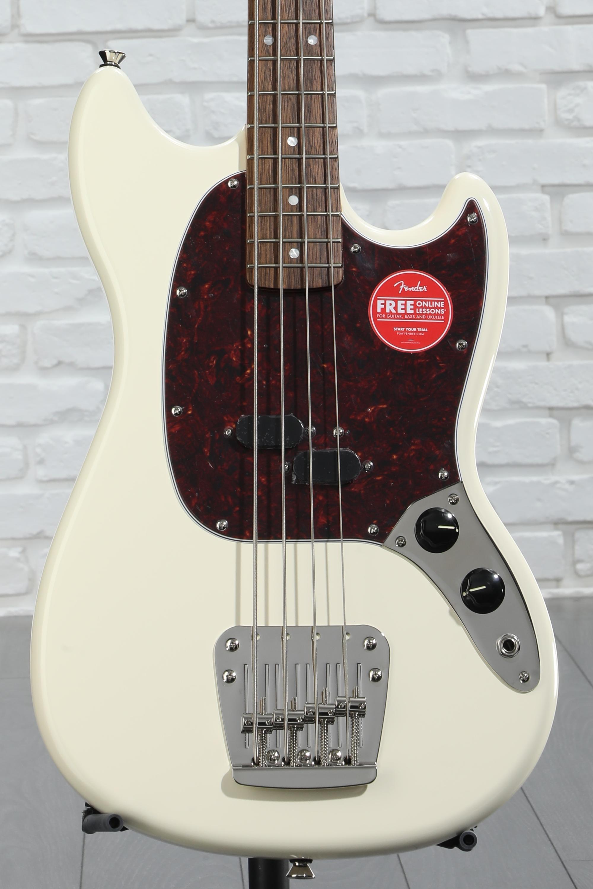Squier Classic Vibe '60s Mustang Bass - Olympic White