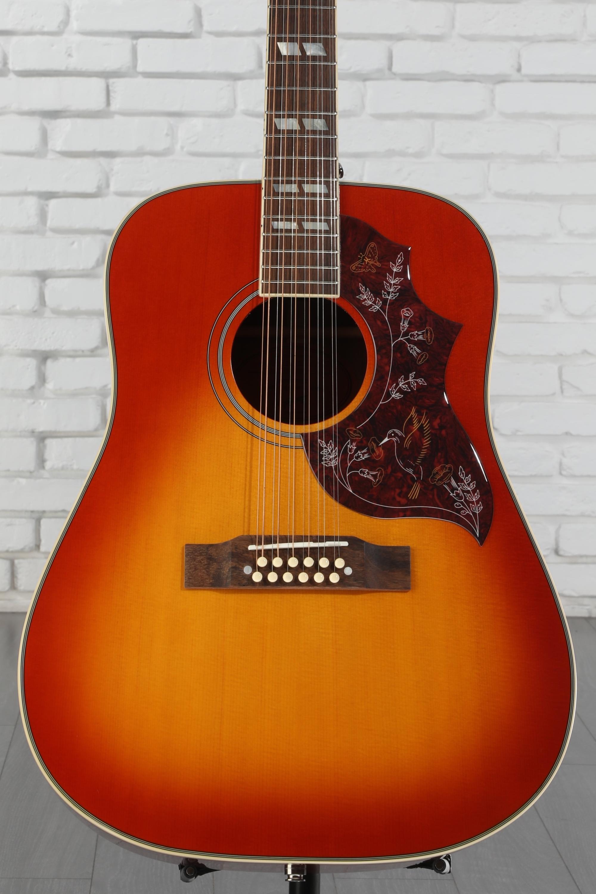 Epiphone Hummingbird 12-string Acoustic-electric Guitar - Aged