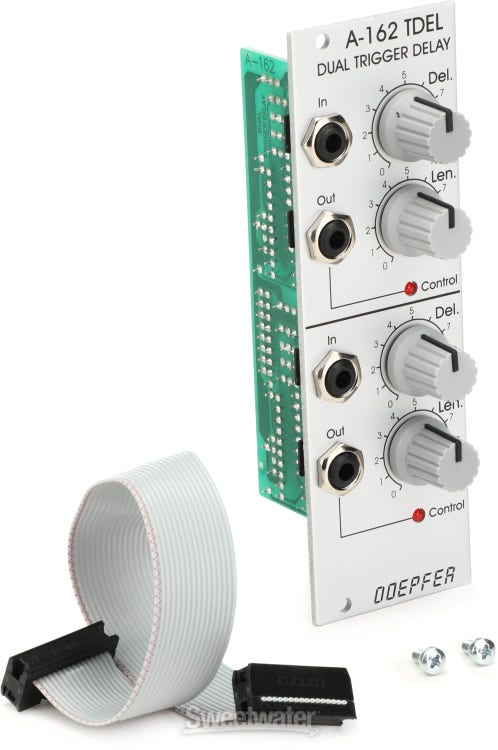 Doepfer A-162 Eurorack Dual Trigger Delay Module | Sweetwater 