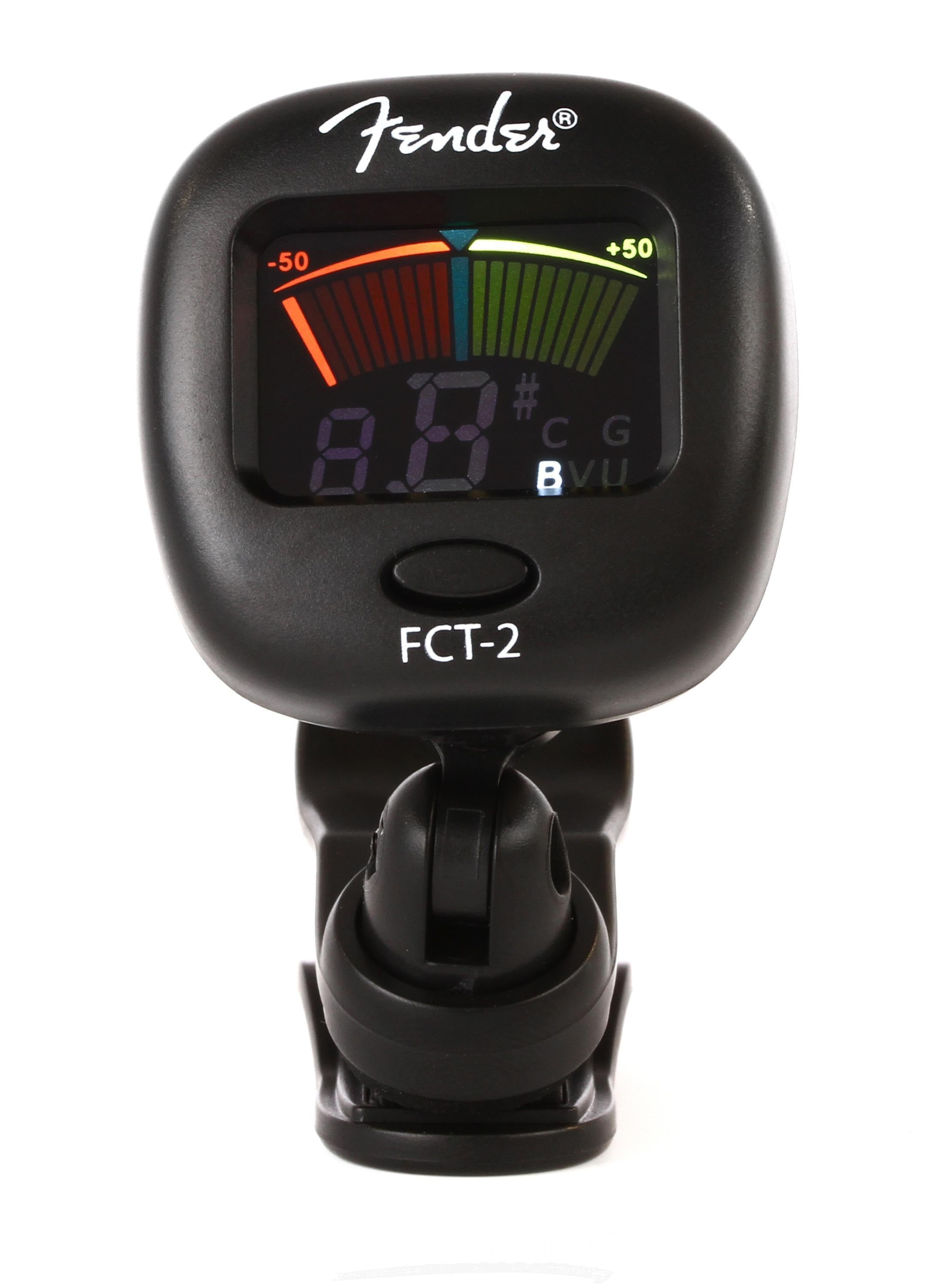 Fender FCT-2 Chromatic Clip On Headstock Tuner | Sweetwater