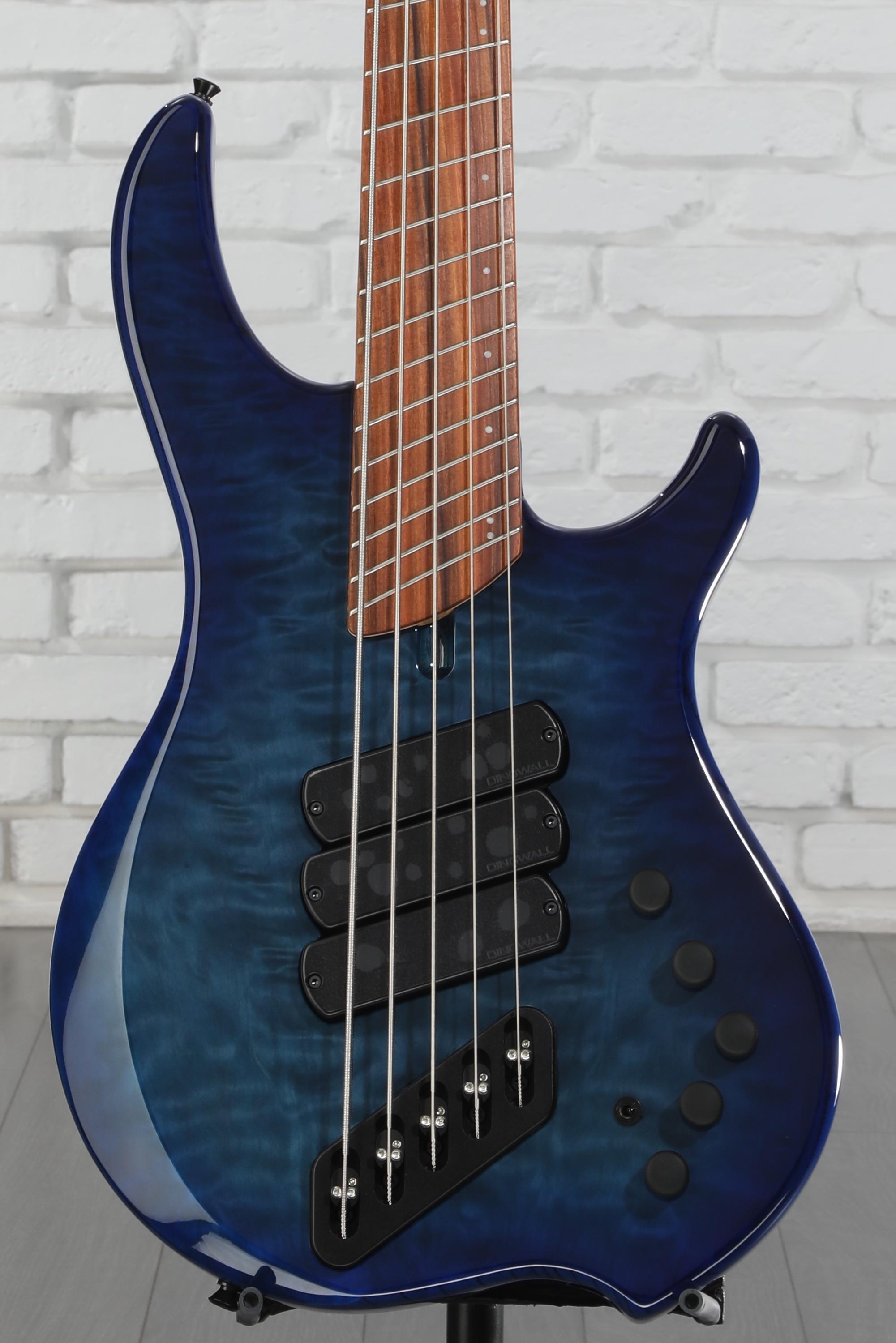 Dingwall Guitars Combustion 5-string Electric Bass - Indigo