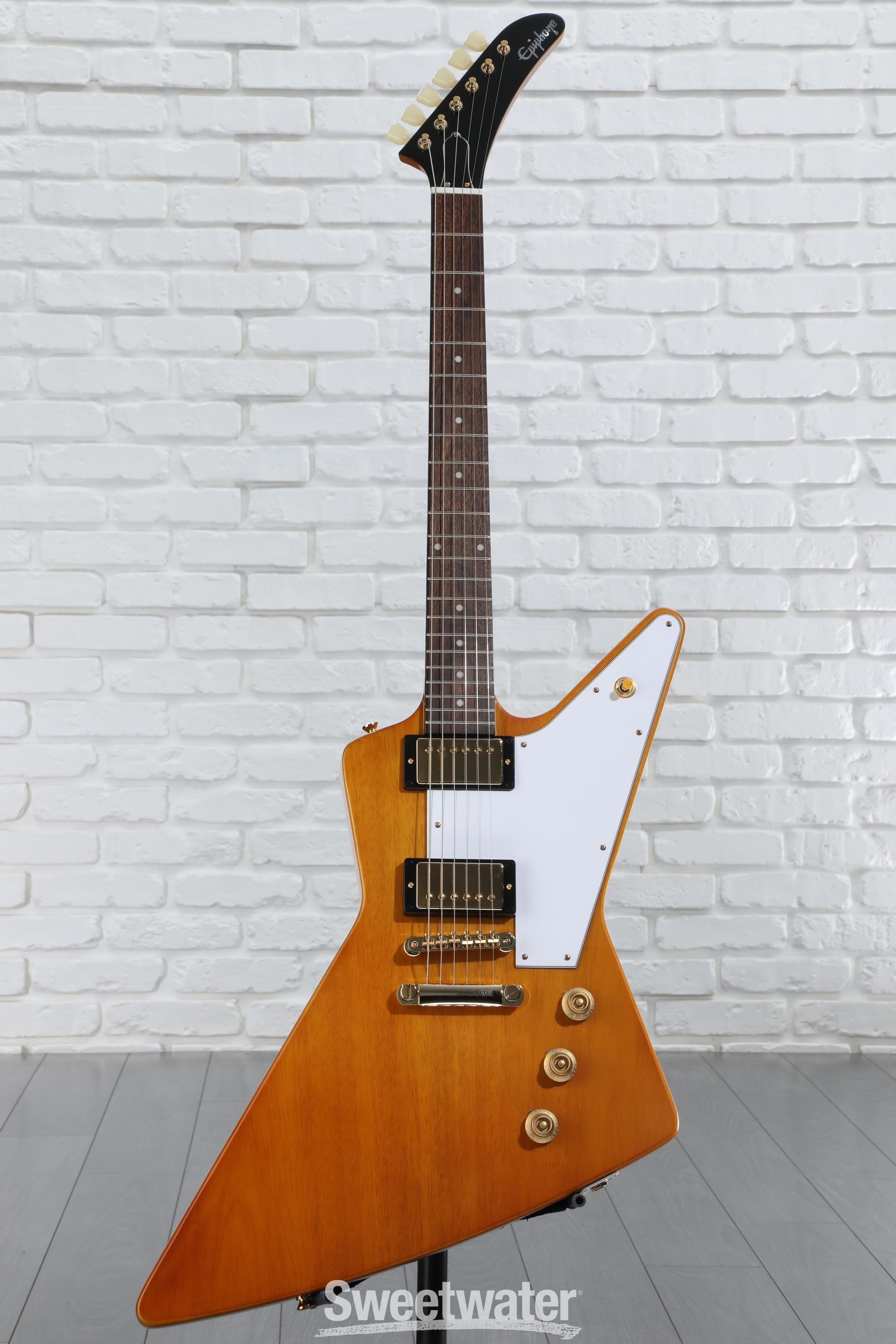 Epiphone 1958 Korina Explorer Electric Guitar - Natural