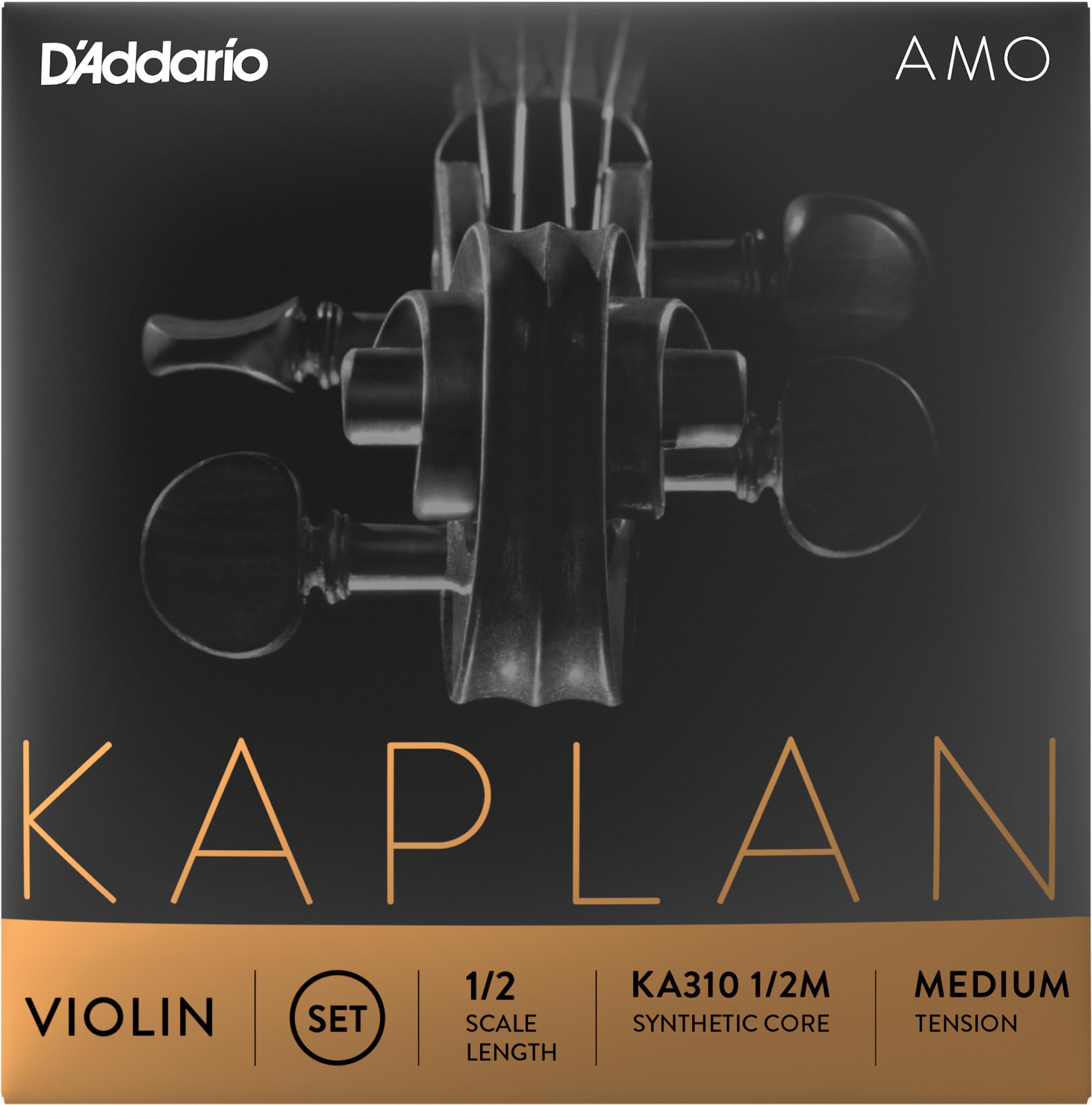 Photo of D'Addario KA310 Kaplan Amo Violin String Set - 1/2 Size