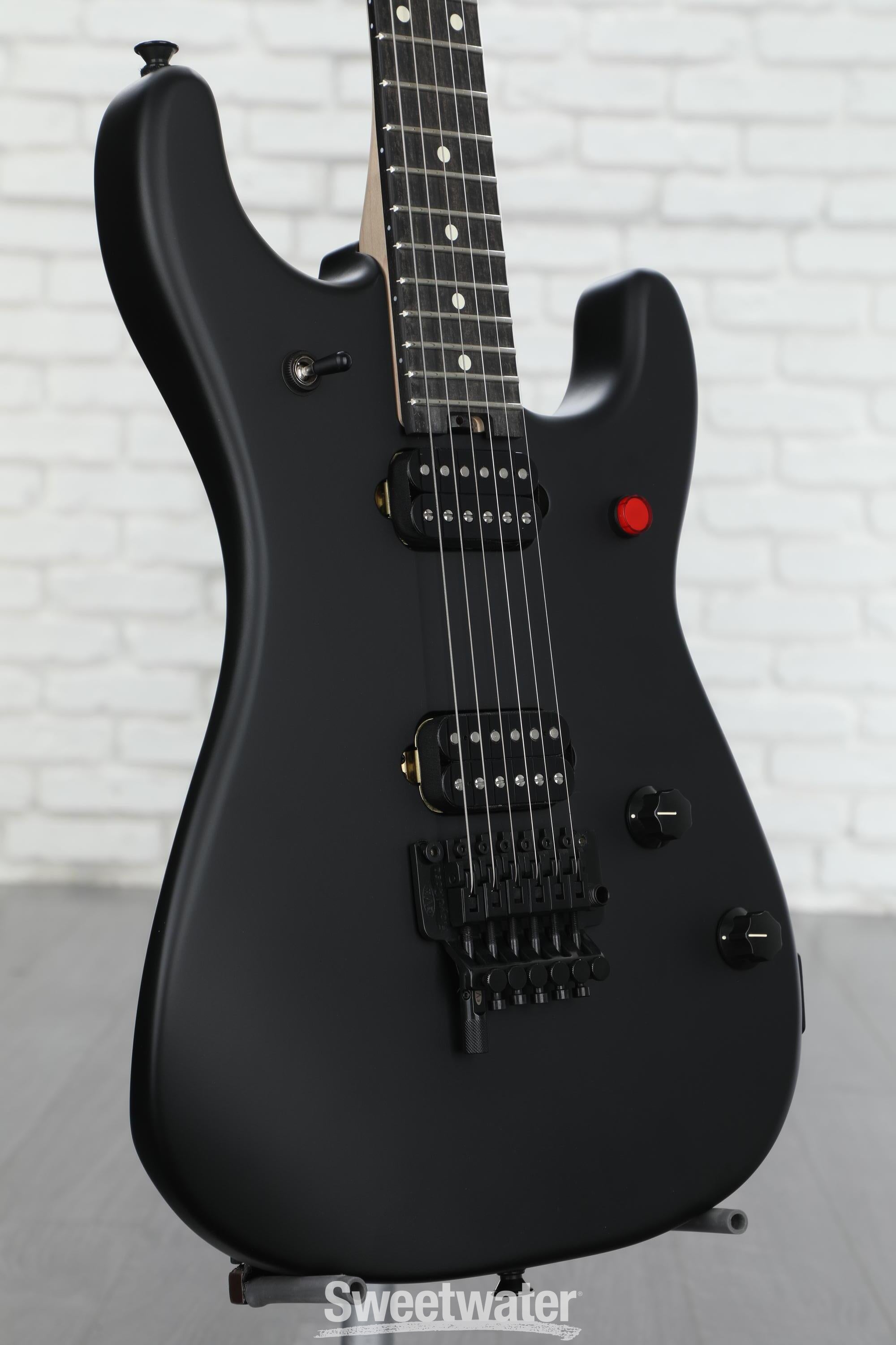 EVH 5150 Series Standard Electric Guitar - Stealth Black with Ebony  Fingerboard