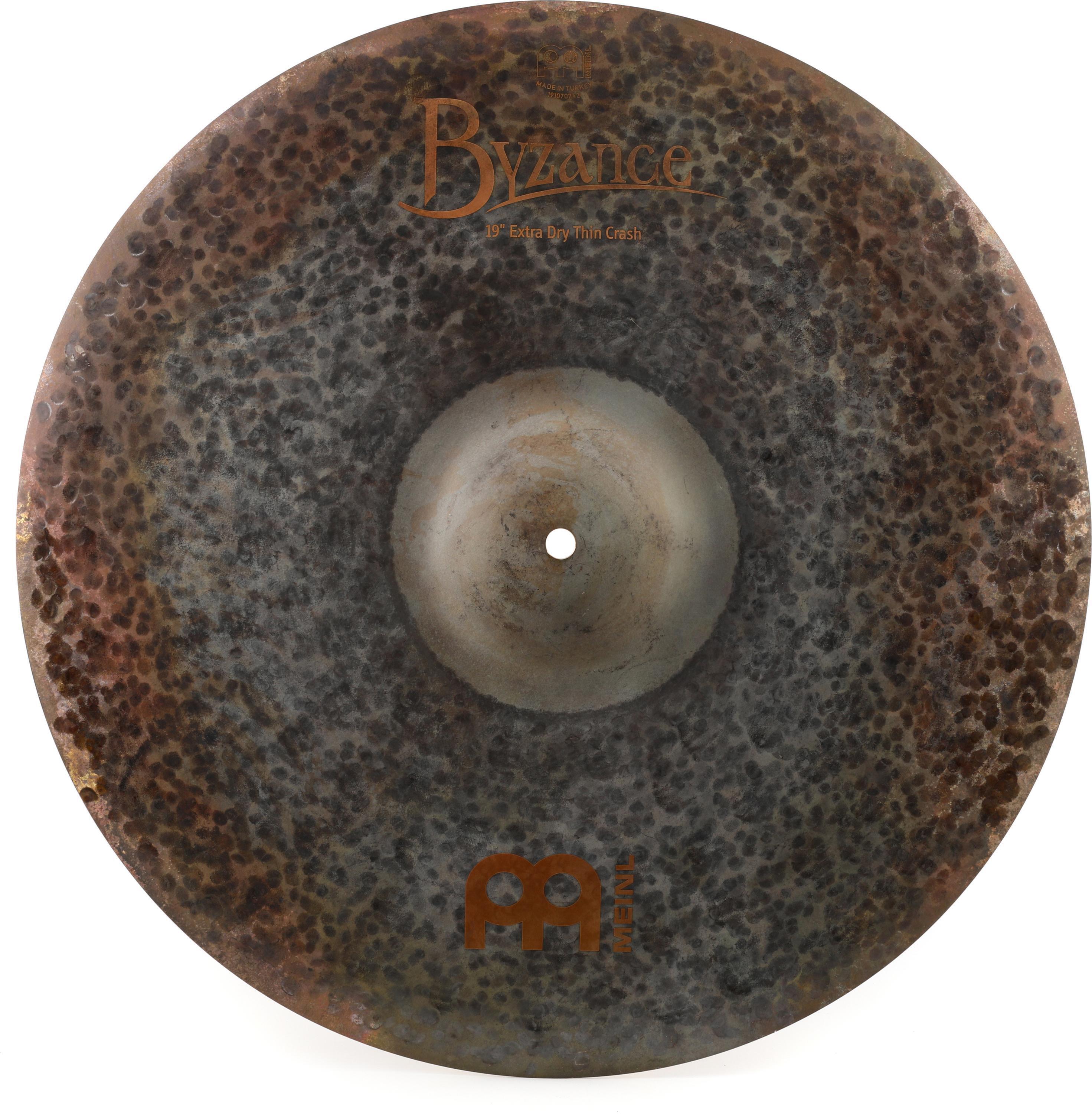 Meinl Cymbals 19 inch Byzance Extra Dry Thin Crash Cymbal