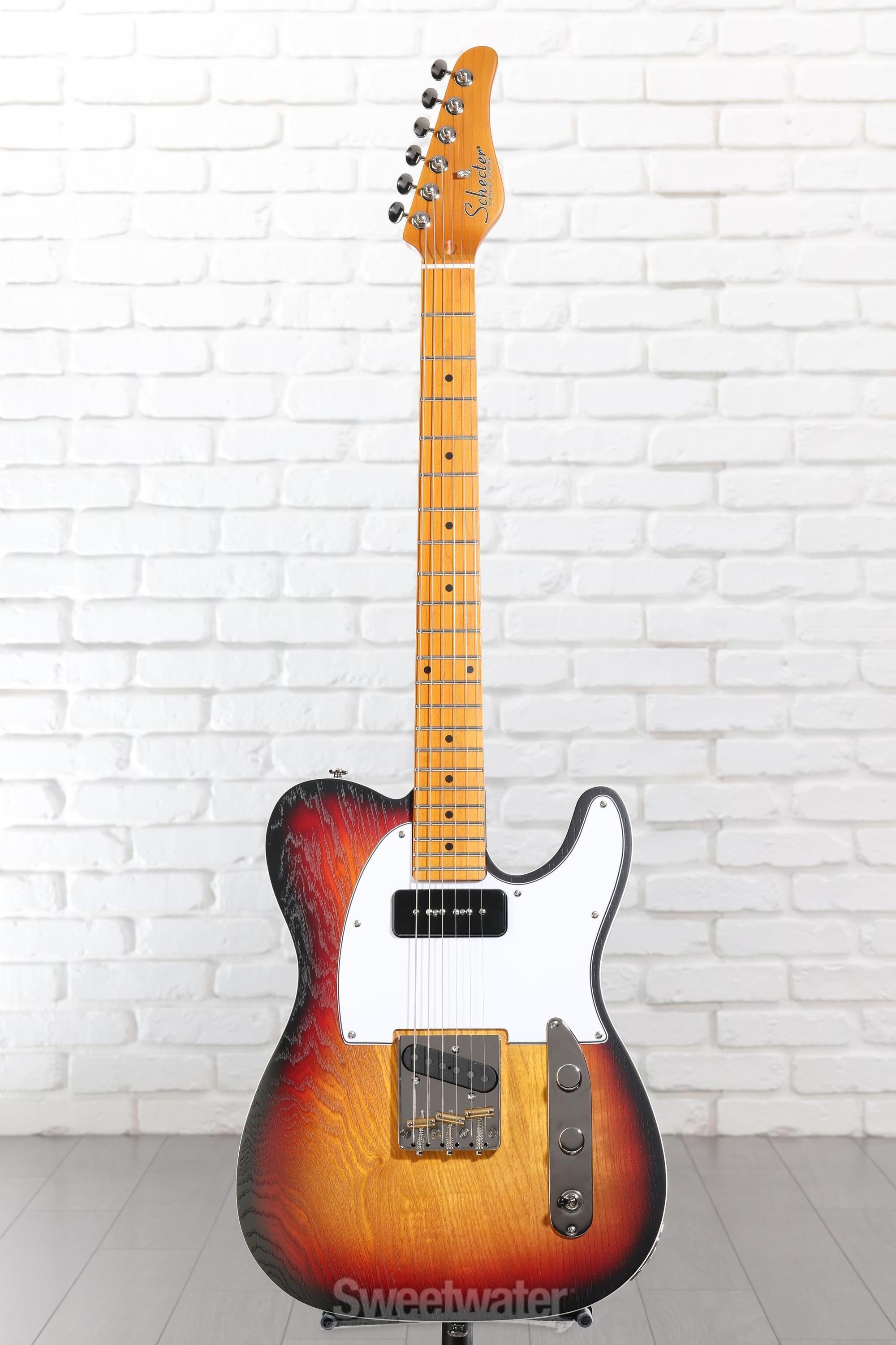 Schecter PT Special Electric Guitar - 3-Tone Sunburst Pearl