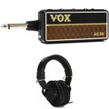 Photo of Vox amPlug 2 AC30 Headphone Guitar Amp and Audio-Technica ATH-M20x Headphones