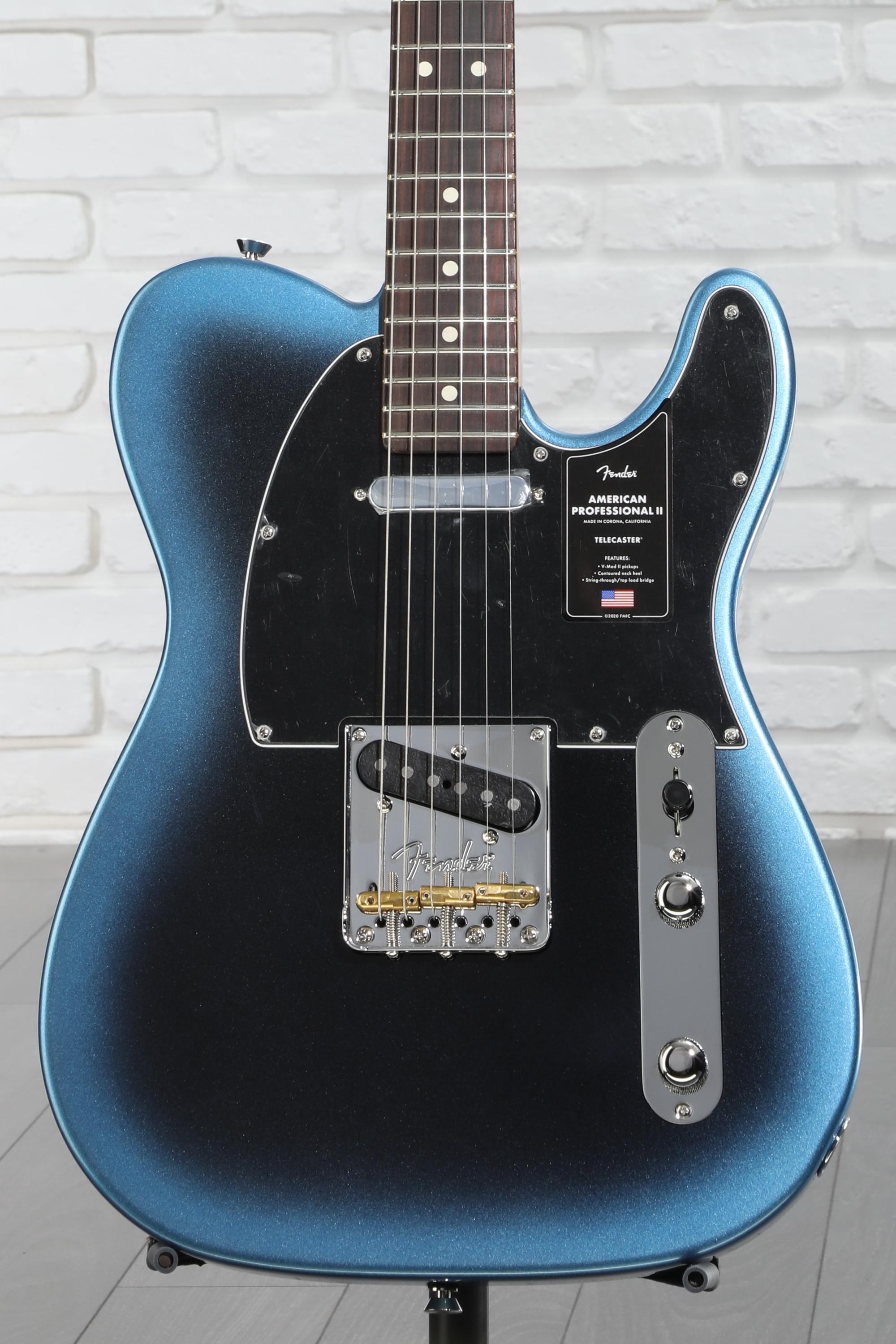 フェンダー　American professional ii テレキャスター Fender American Professional II Telecaster - Dark Night with