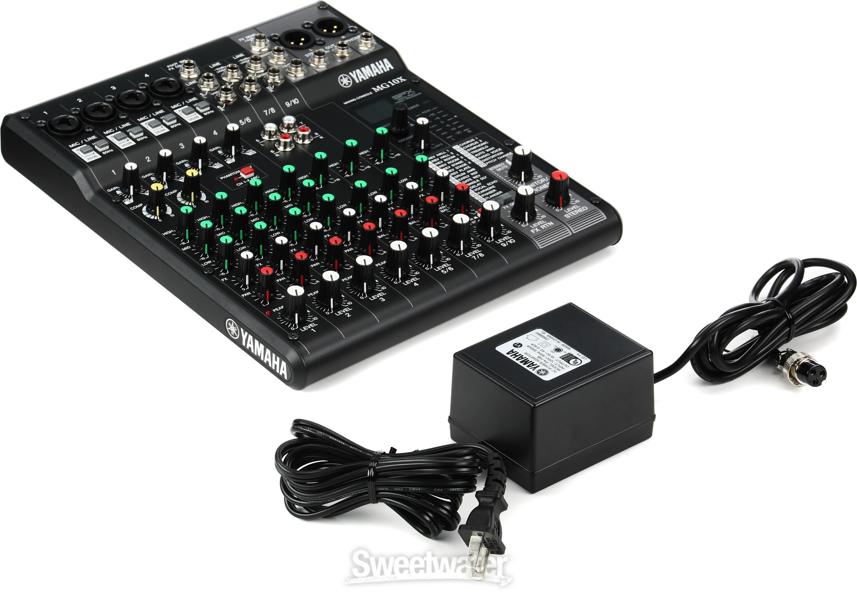 Yamaha MG10X CV 10-channel Stereo Mixer | Sweetwater