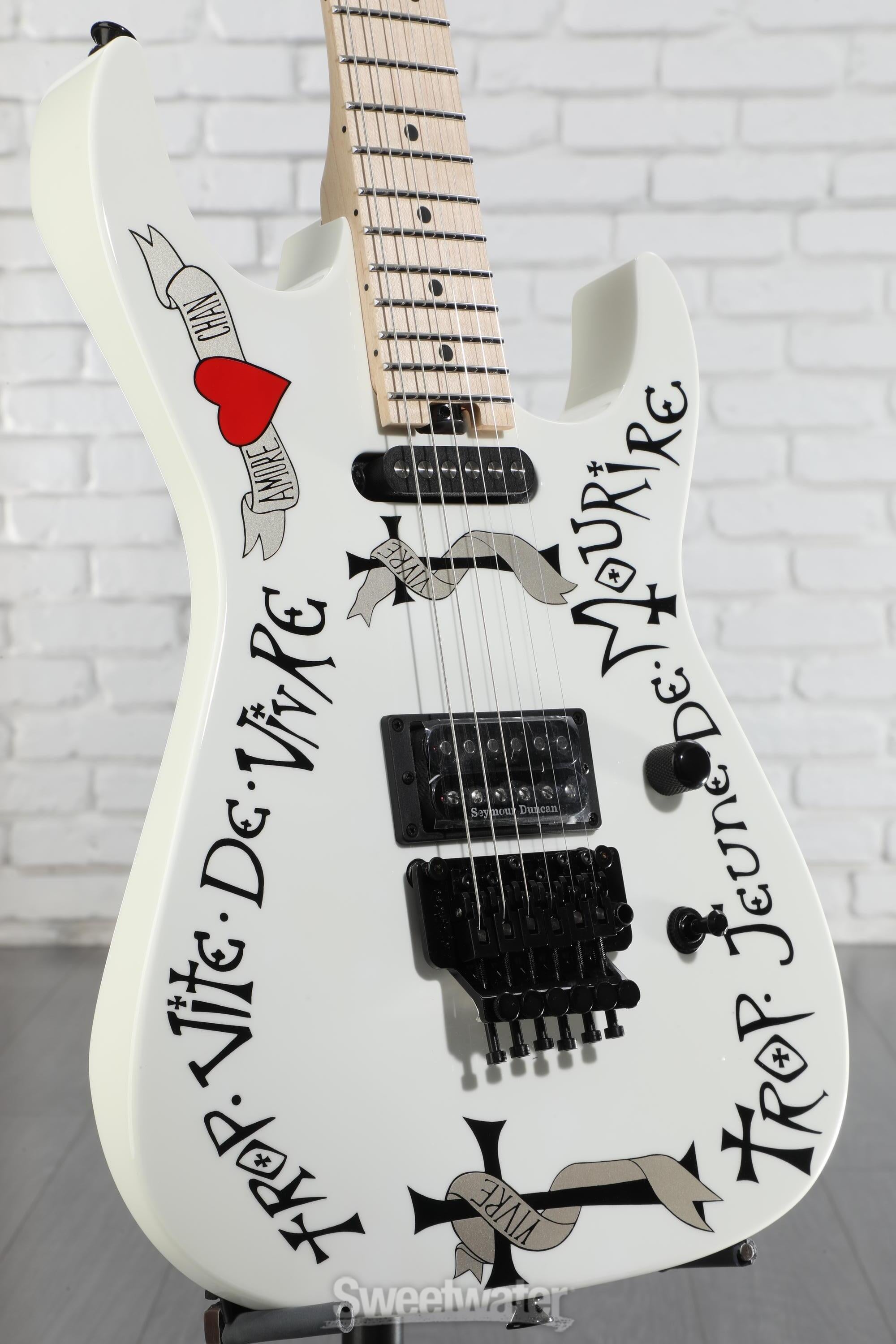 ギター FERNANDES RATT Warren de Martini Warren DeMartini - Young Guitar 1988 #guitar #ratt