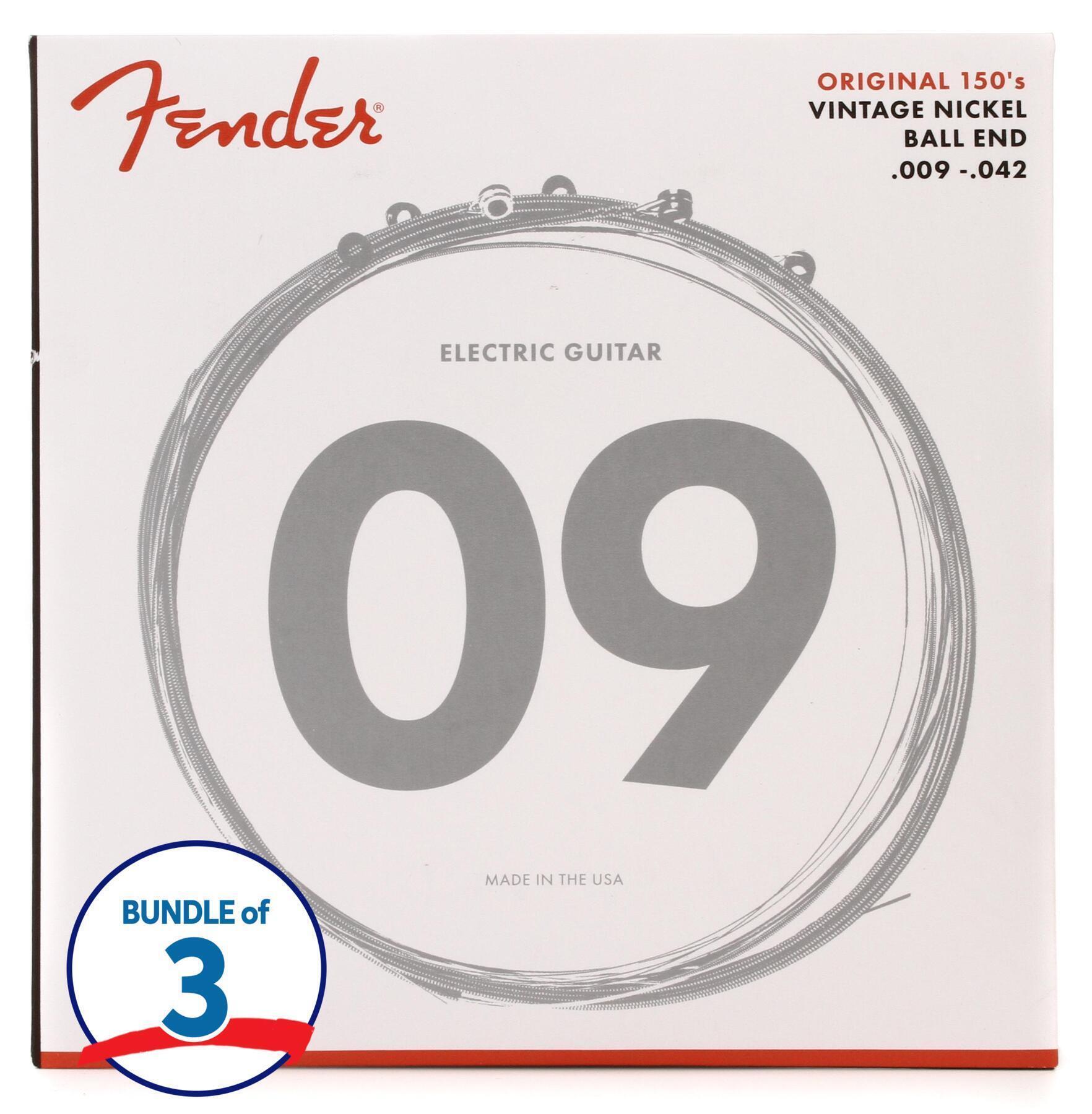 Paulページ Fender 150L Original 150's Vintage Nickel Electric Guitar Strings