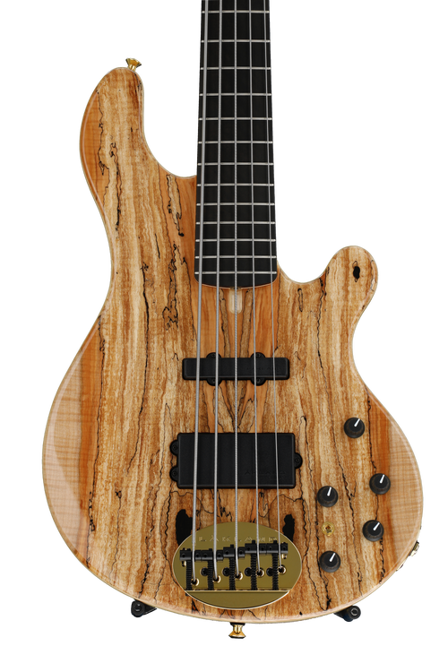 【美品】LAKLAND SL4-94 Lakland 55-94 Deluxe, Exotic Top - Spalted Maple with Ebony