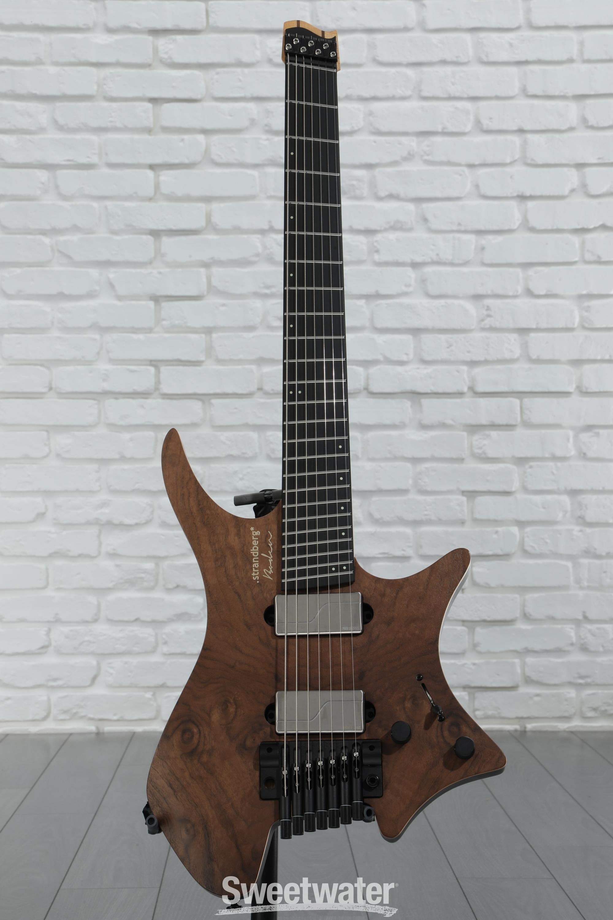 Strandberg Boden Prog NX 7 Electric Guitar - Natural Walnut