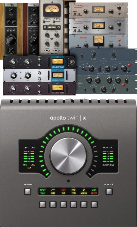 Universal Audio Apollo Twin X USB Audio Interface Released