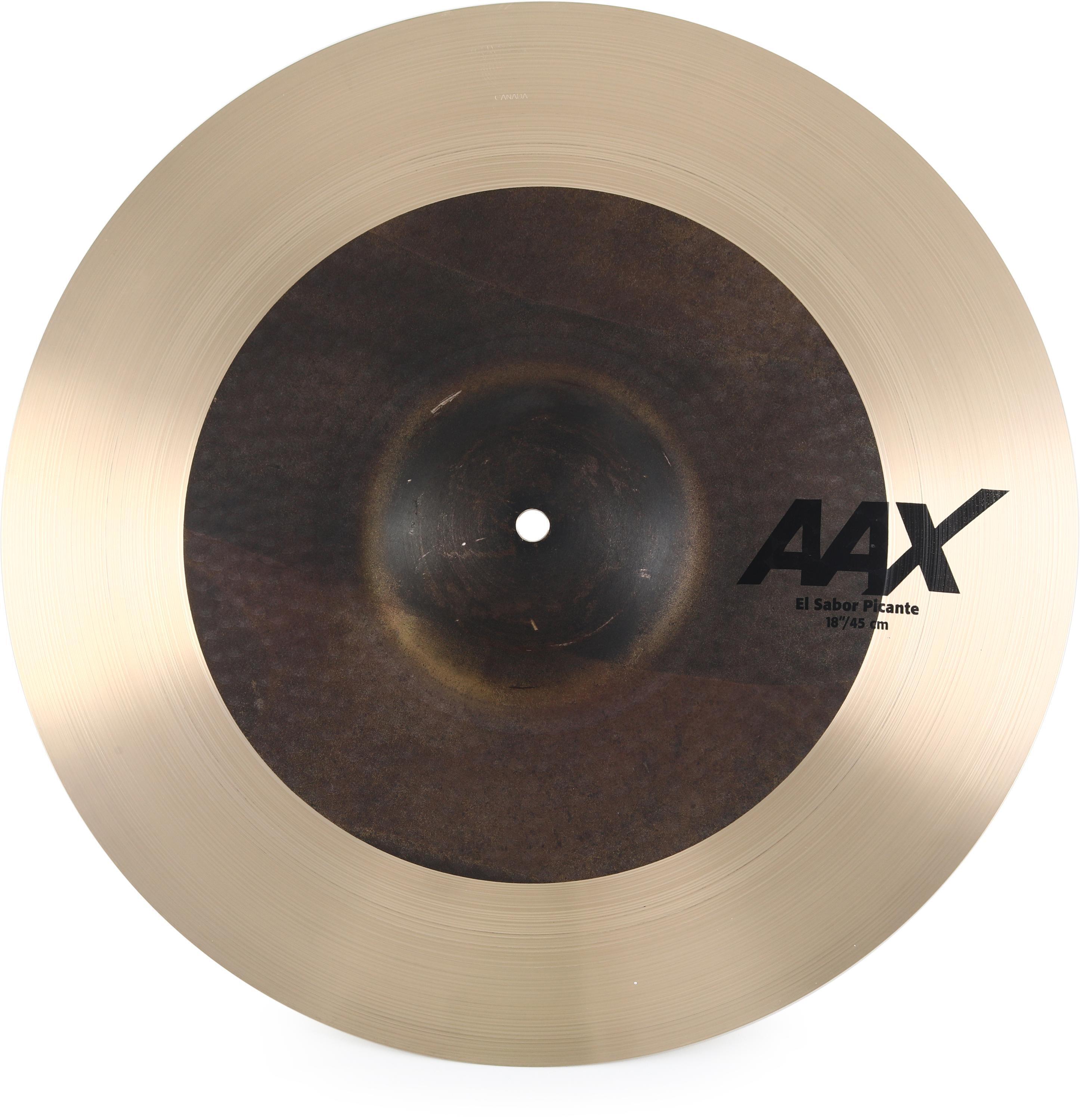 セイビアン AAX EL SABOR PICANTE HAND CRASH 16インチ SABIAN AAX-16ESHC 16\" AAX El Sabor Picante Hand Crash - 21660XH - SABIAN Cymbals