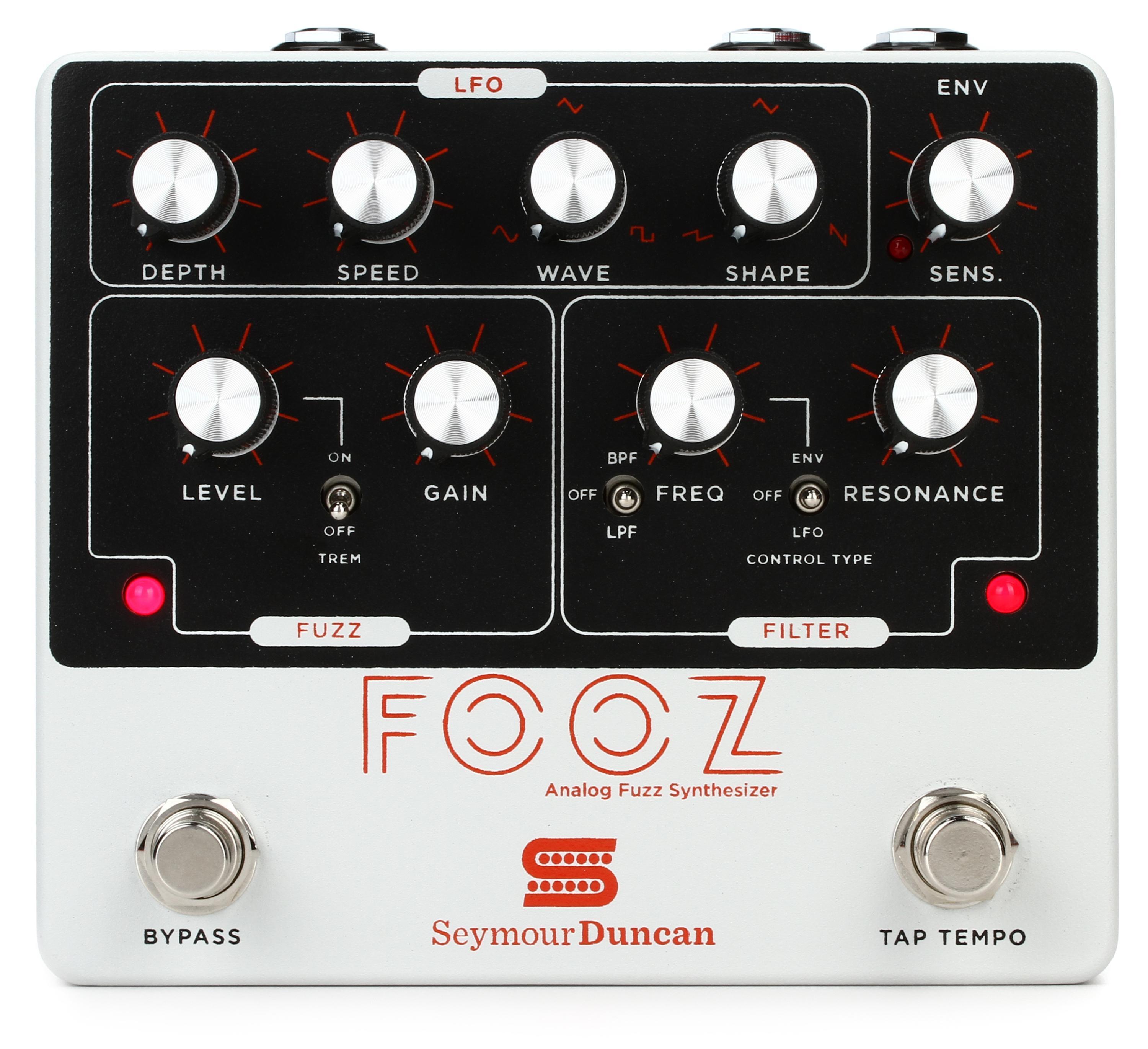 Seymour Duncan FOOZ Analog Fuzz Synthesizer Pedal | Sweetwater