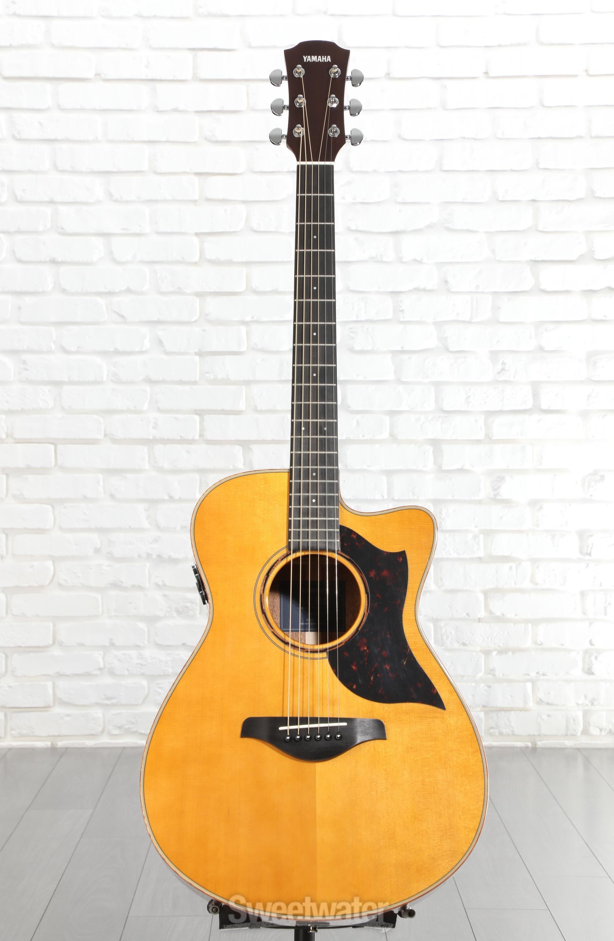 Yamaha AC3M ARE Concert Cutaway Acoustic-electric Guitar - Vintage