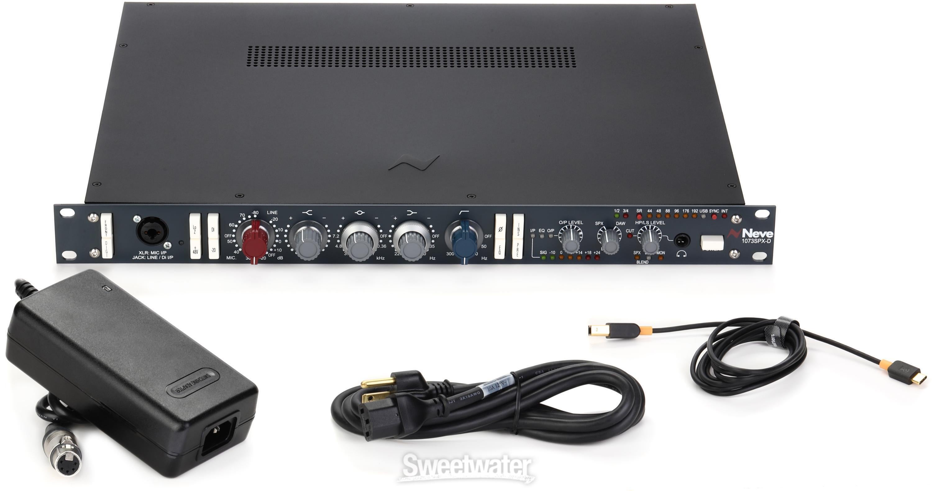 Neve 1073SPX-D Channel Strip USB Audio Interface with ADAT