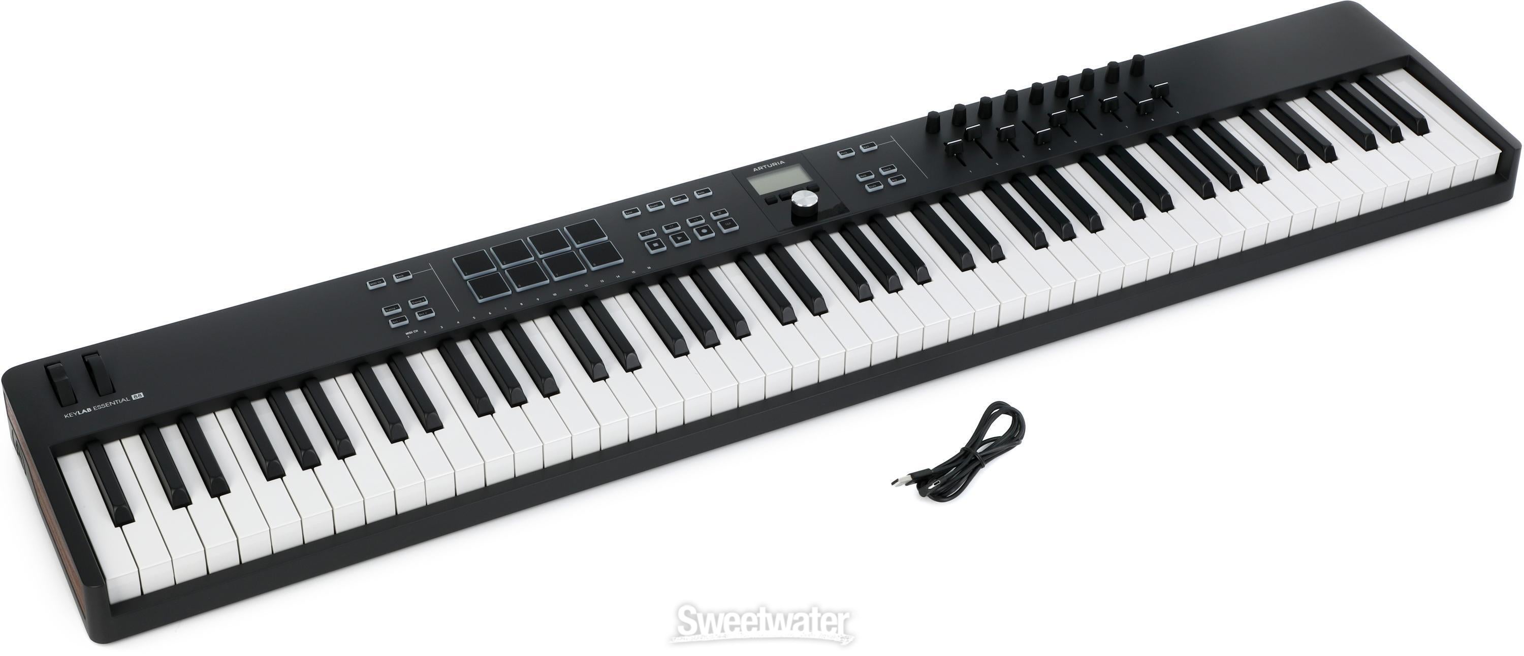 Arturia KeyLab Essential mk3 88-key Keyboard Controller - Black 