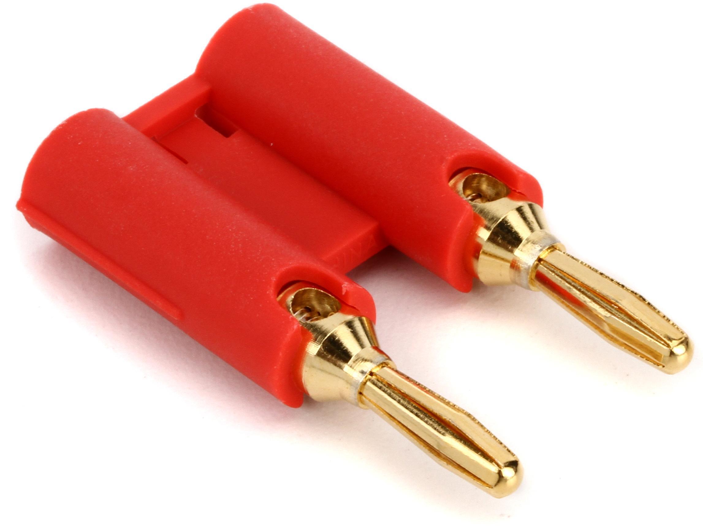 ミュージック MACO Pro Co MDP Dual Banana Plug Connector - Red | Sweetwater