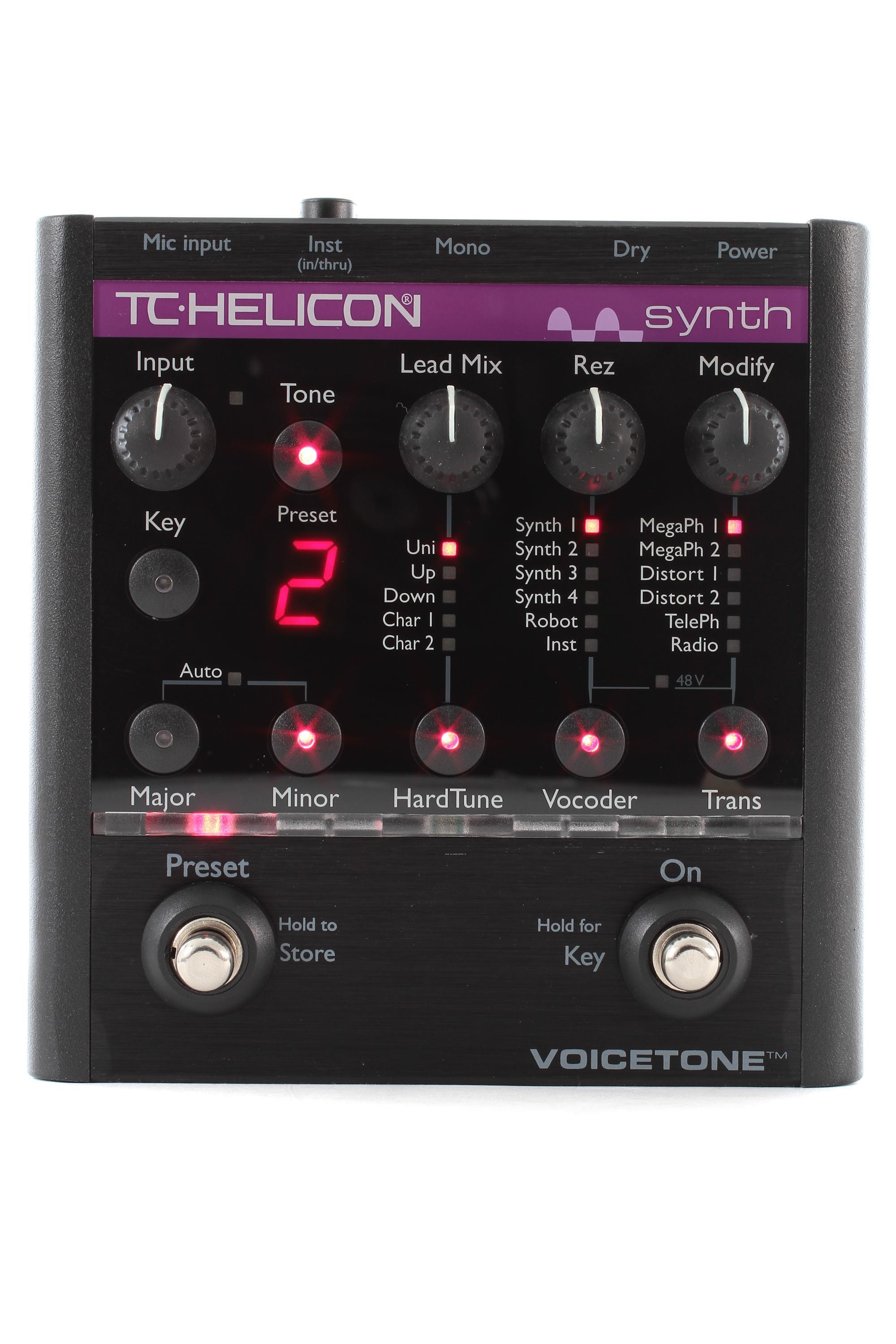 TC-Helicon VoiceTone Synth | Sweetwater