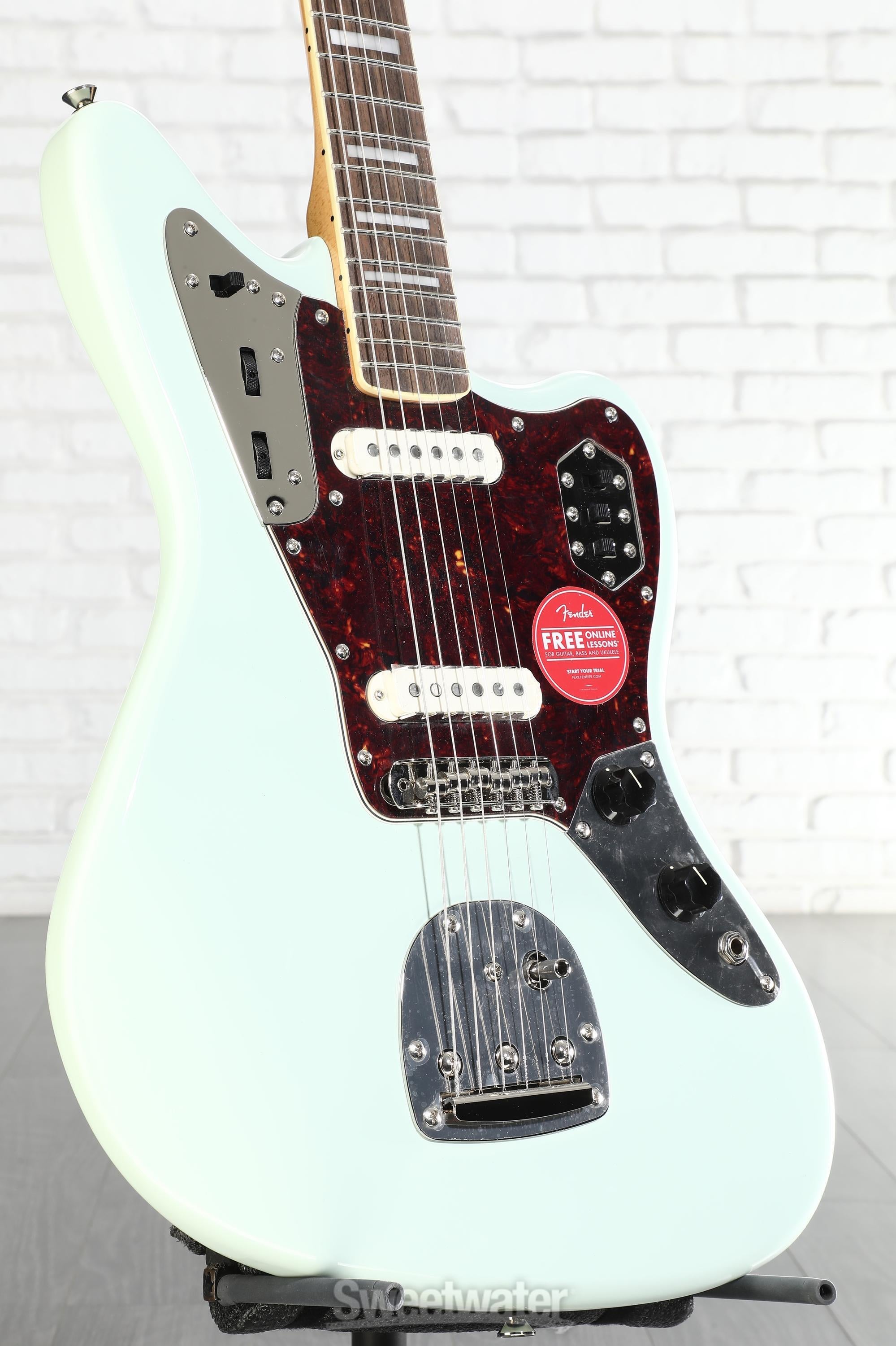 Squier Classic Vibe '70s Jaguar - Surf Green | Sweetwater