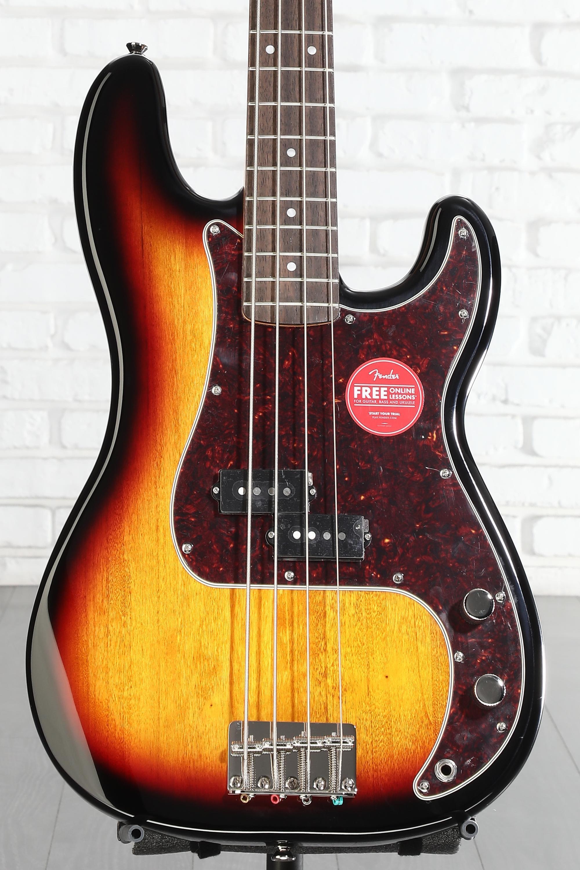 Squier Classic Vibe '60s Precision Bass - 3-Tone Sunburst | Sweetwater