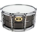 Photo of Pork Pie Percussion Big Black Brass 6.5 x 14-inch Snare Drum - Black Nickel
